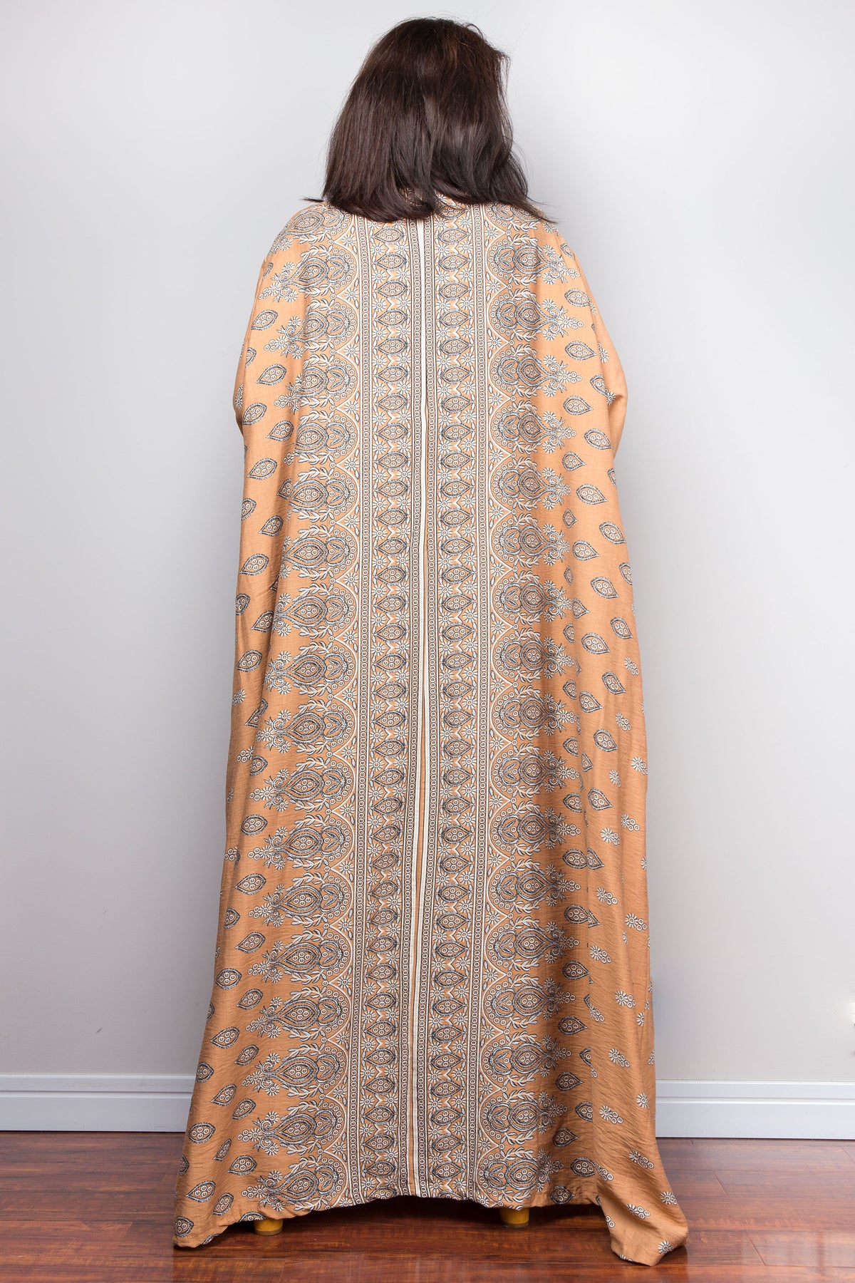 Geblümtes Kaftankleid