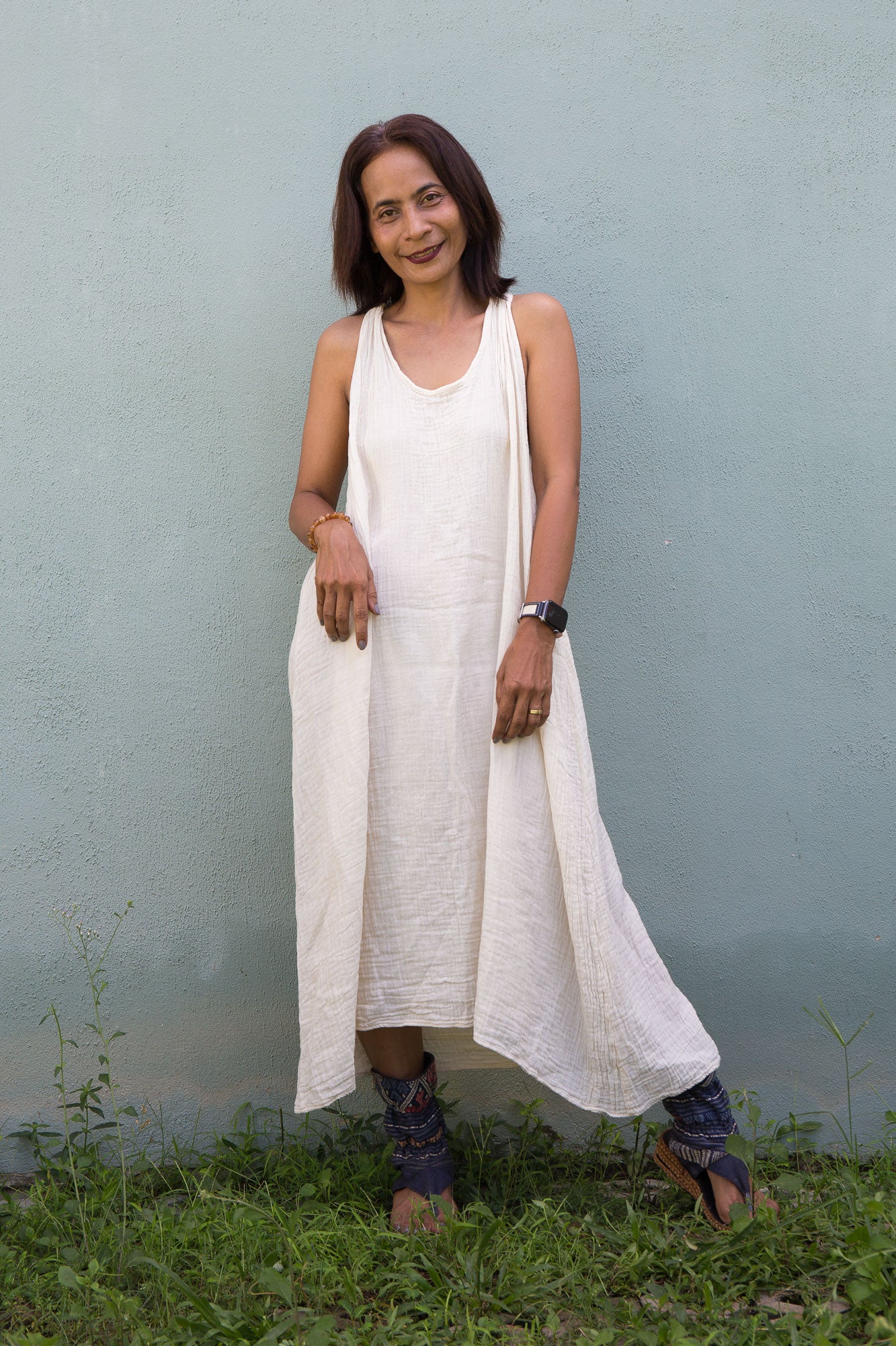 Cotton Gauze Dress Women | Summer Maxi Dress