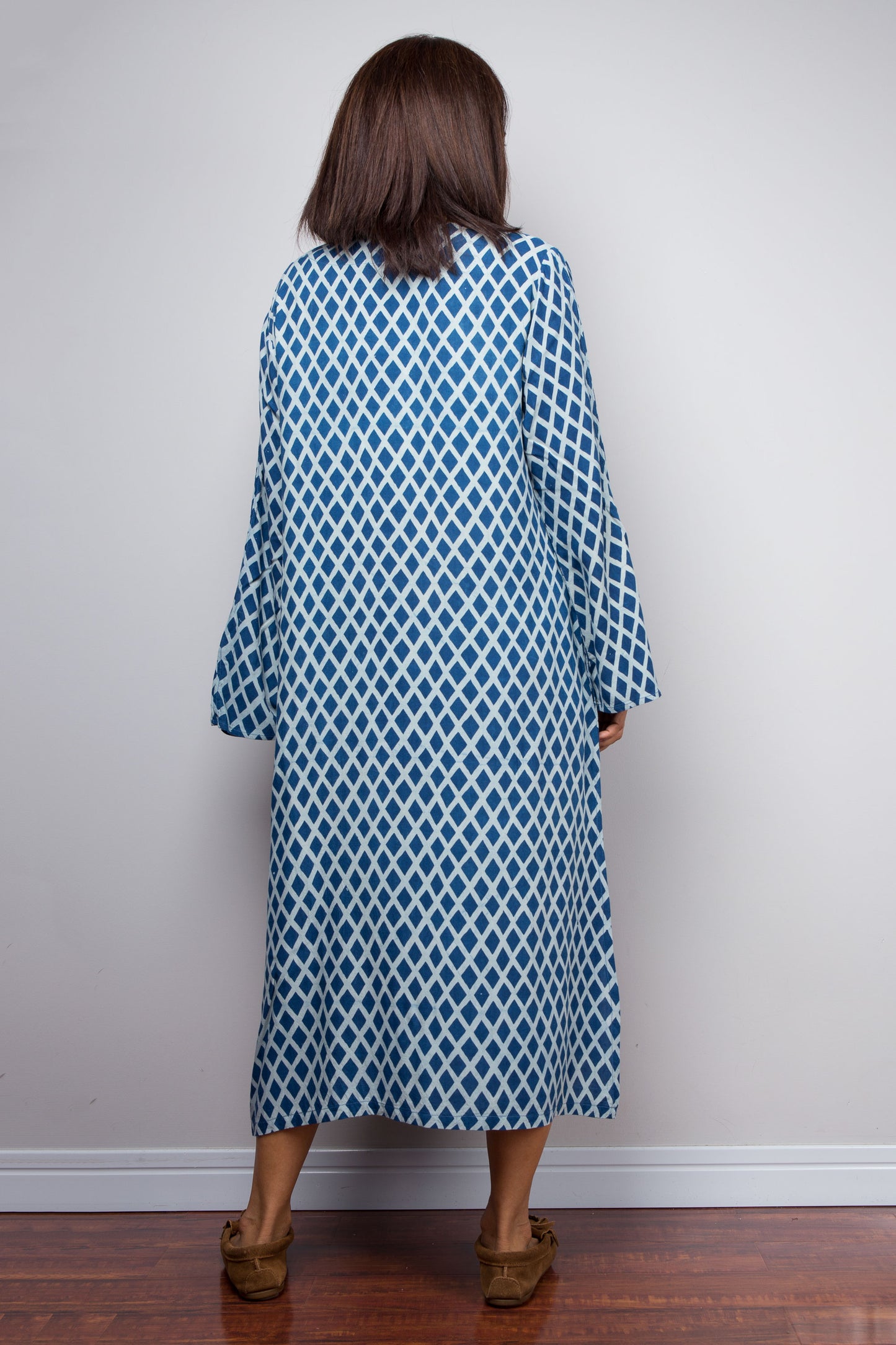 Geblümtes Kaftankleid