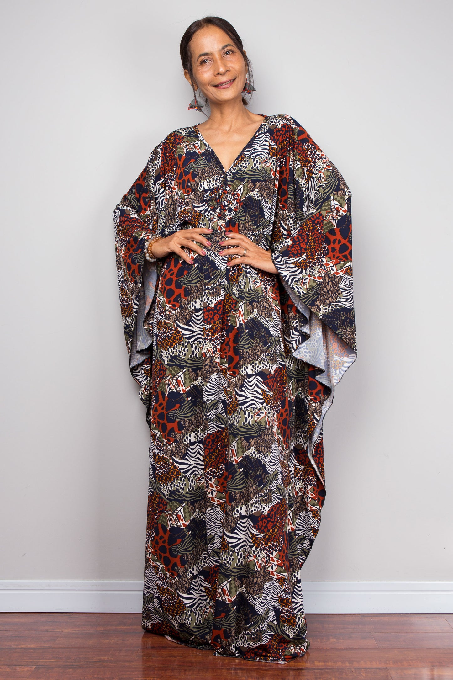 Exotic Boho Kaftan Dress