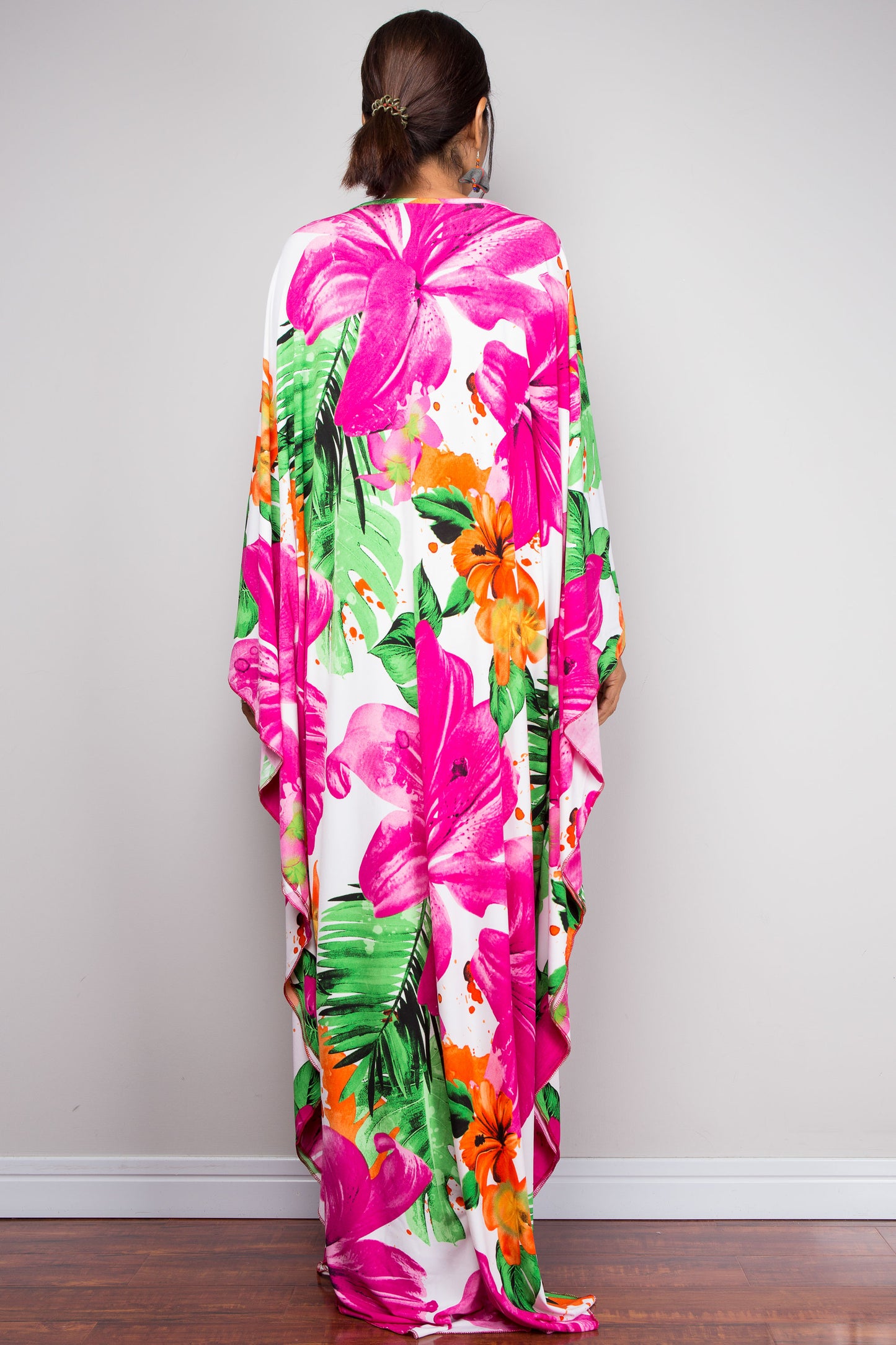 Floral Kaftan Dress