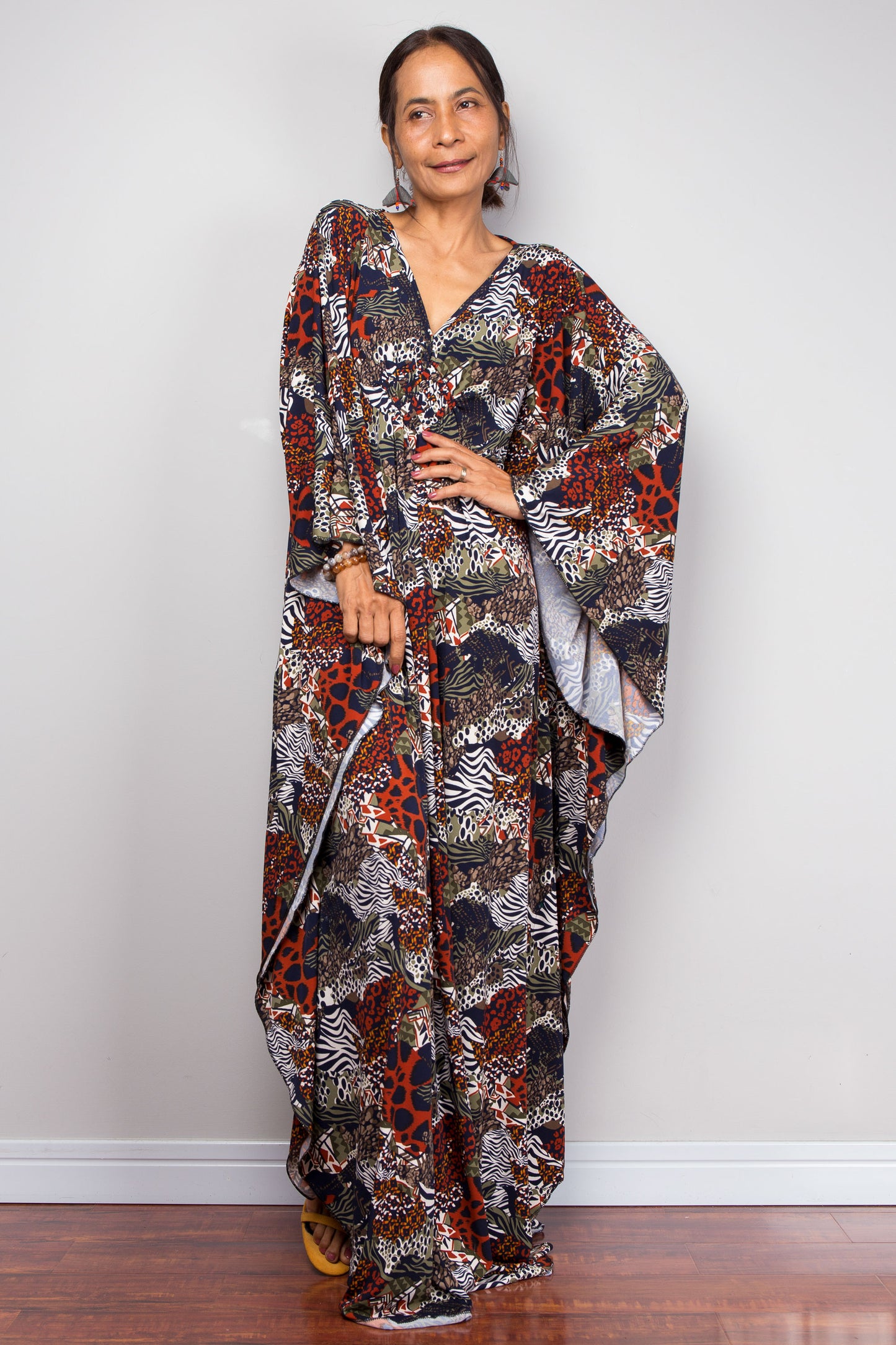 Exotic Boho Kaftan Dress