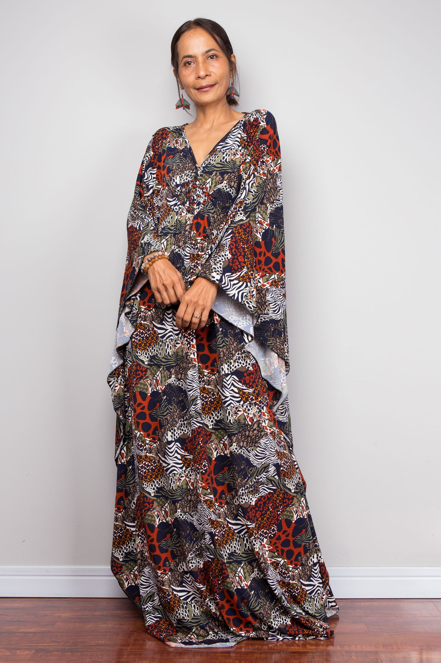 Exotic Boho Kaftan Dress