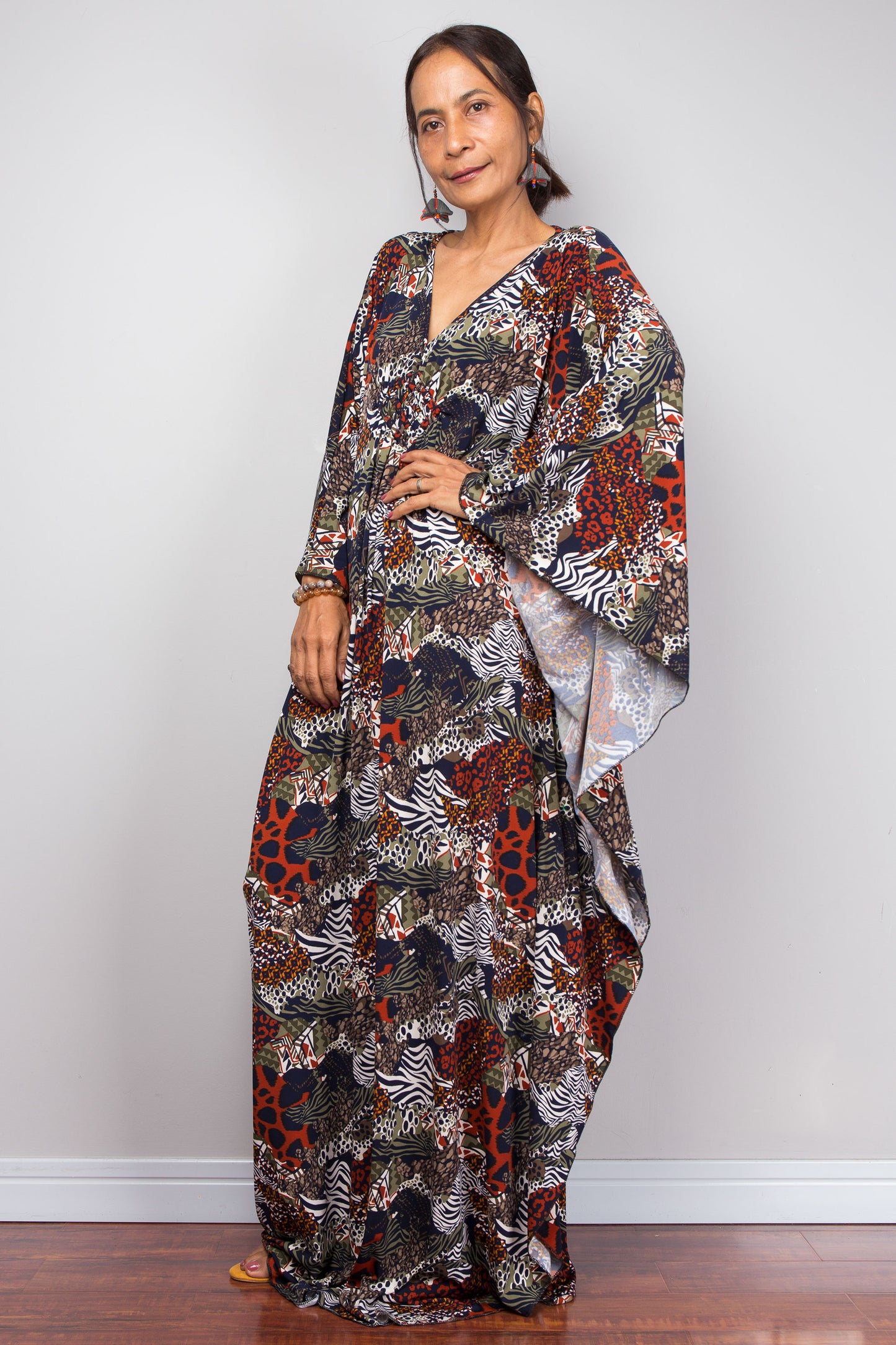 Exotic Boho Kaftan Dress