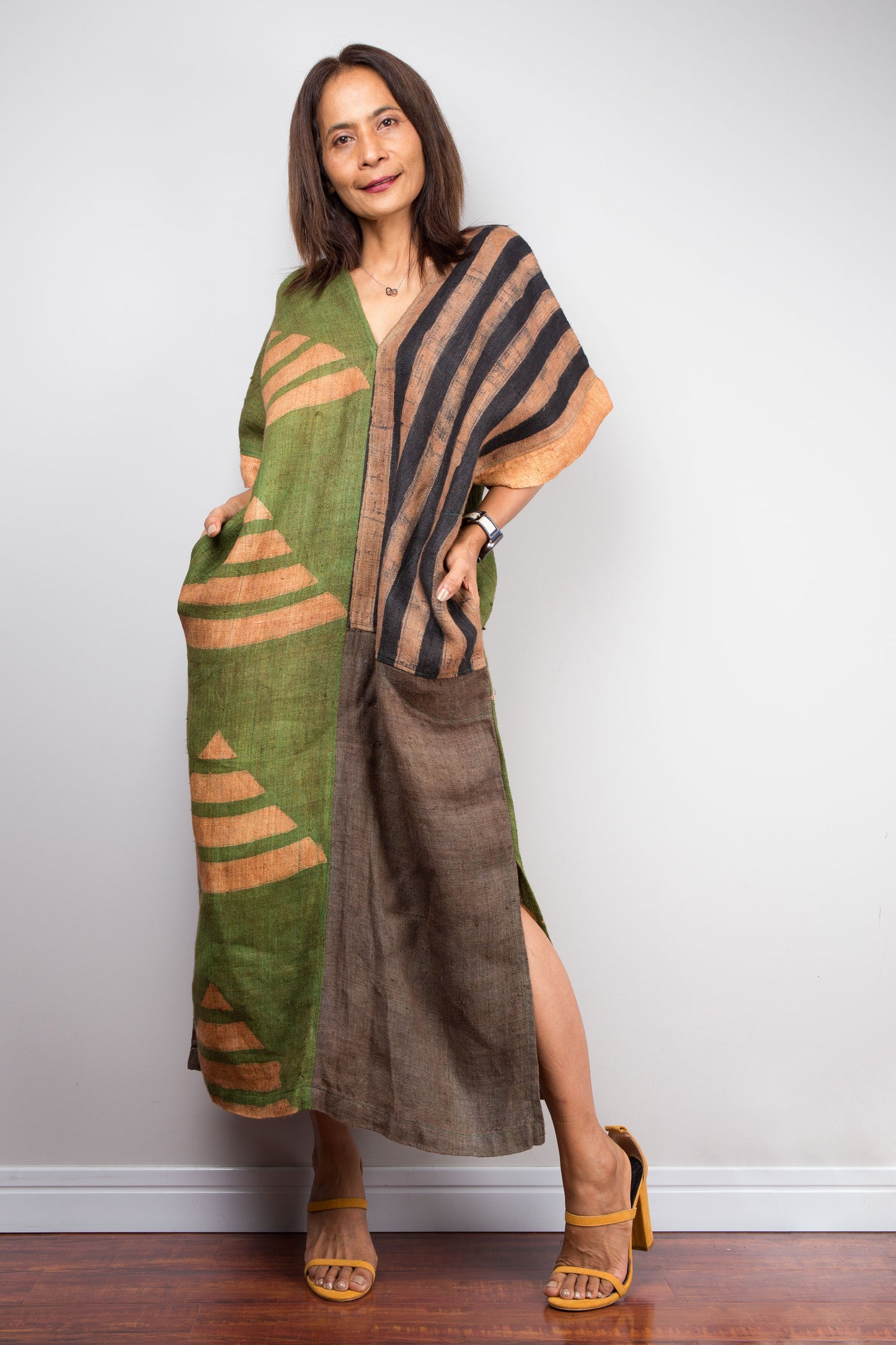Hemp Kaftan Dress