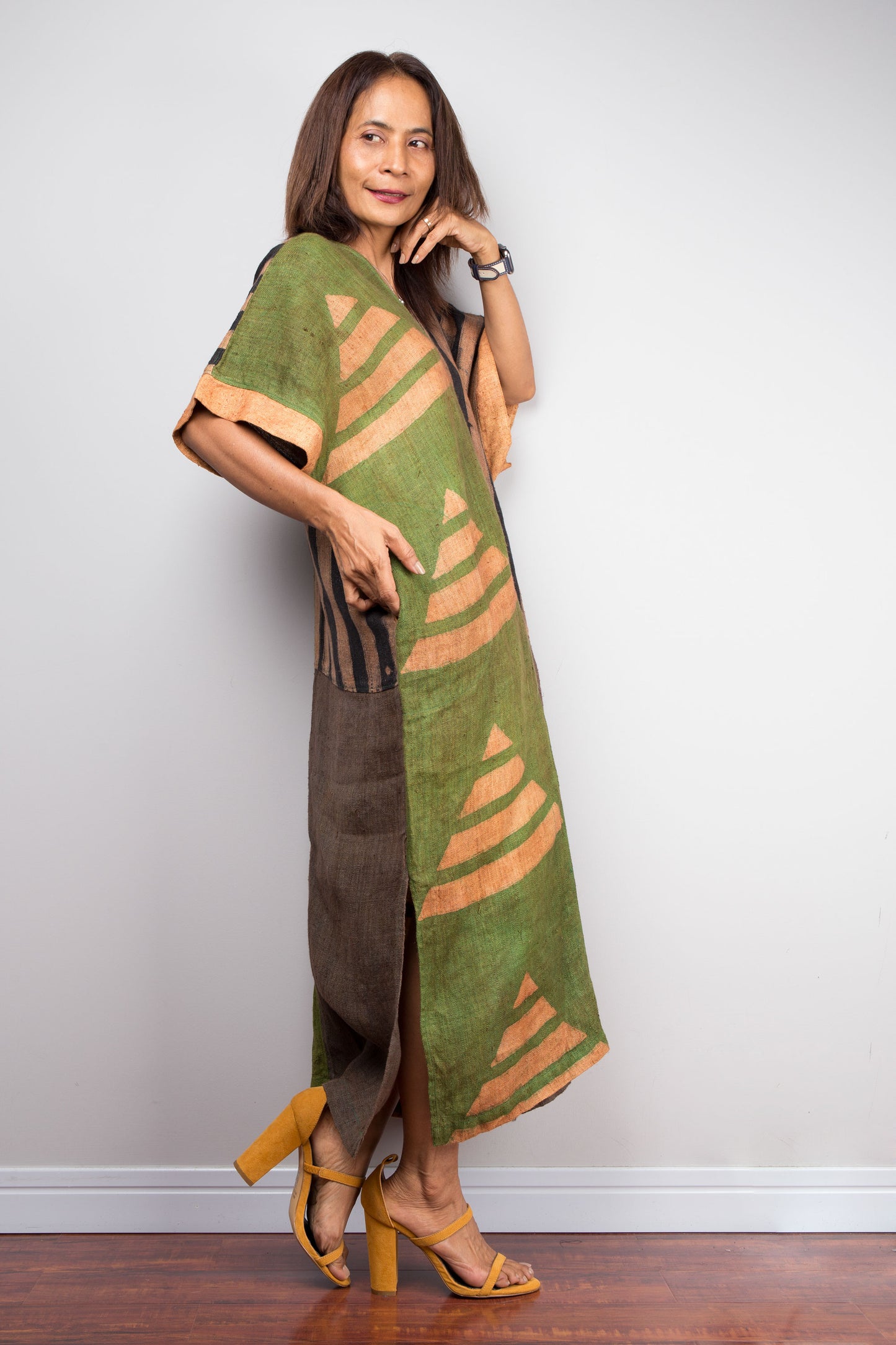 Hemp Kaftan Dress