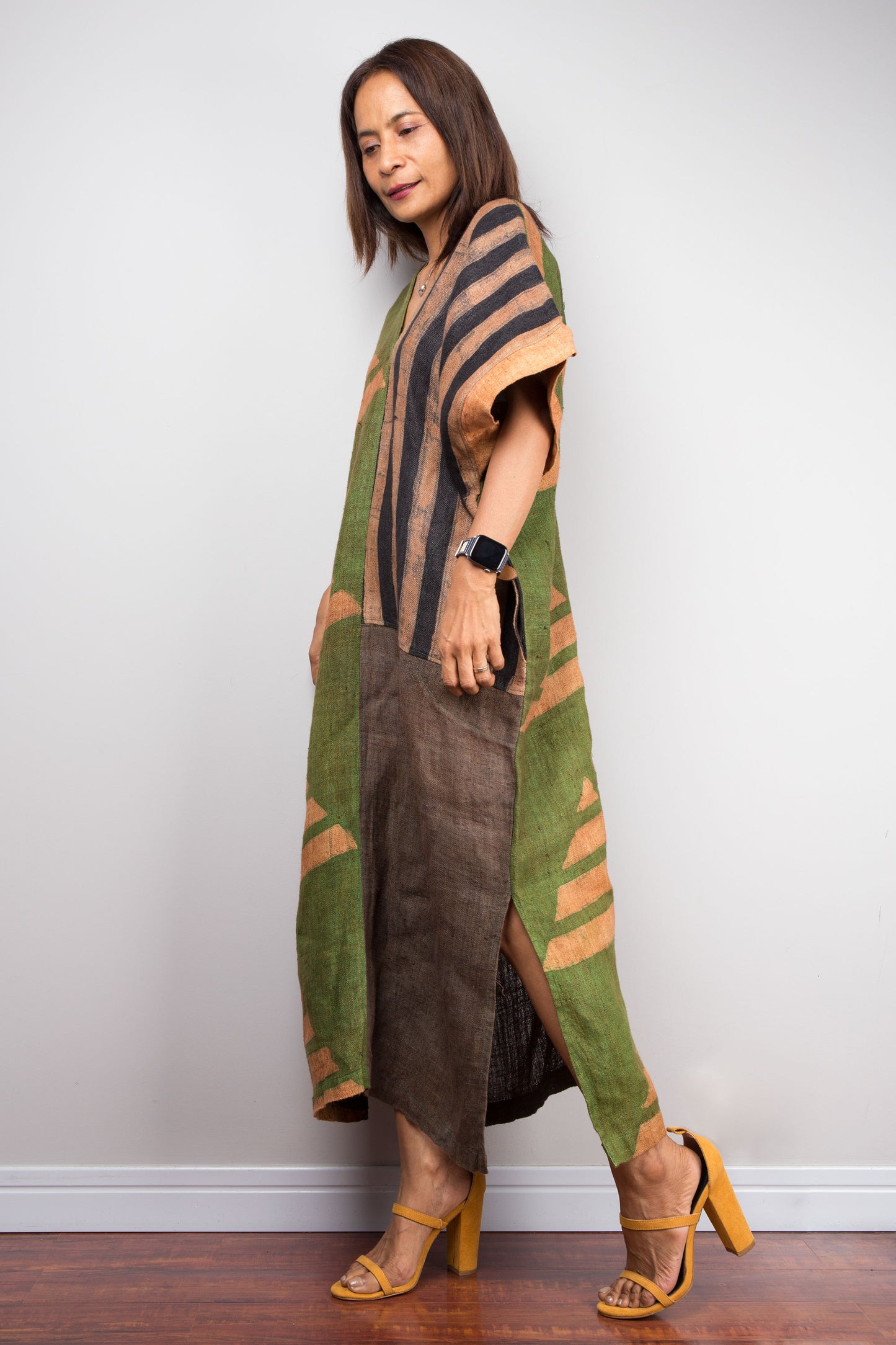 Hemp Kaftan Dress