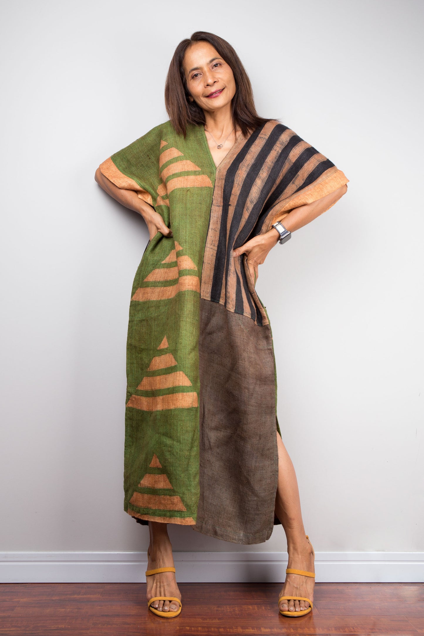Hemp Kaftan Dress