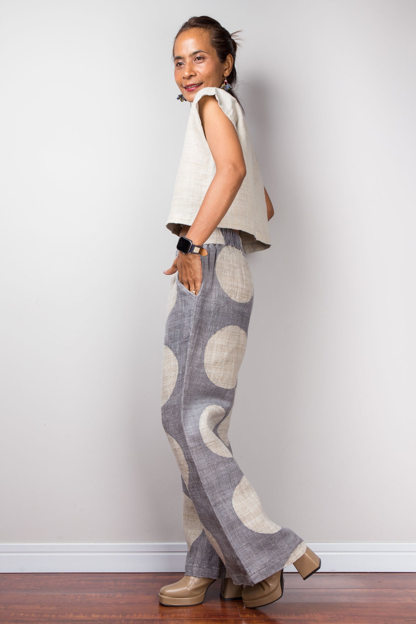Polka dot pants