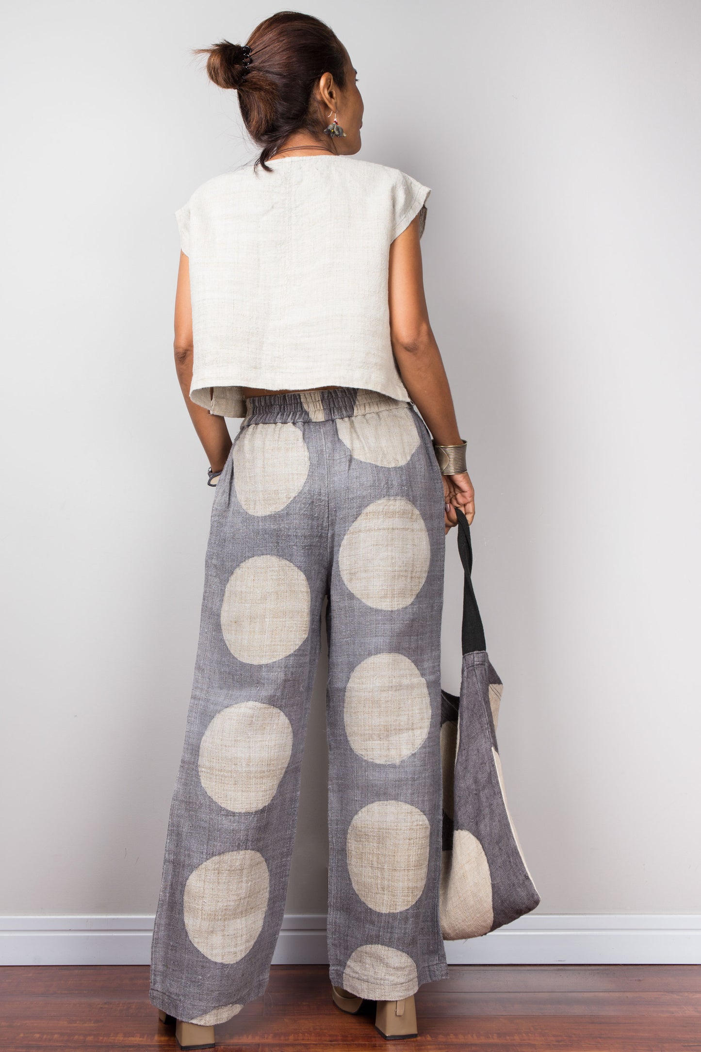 Polka dot pants