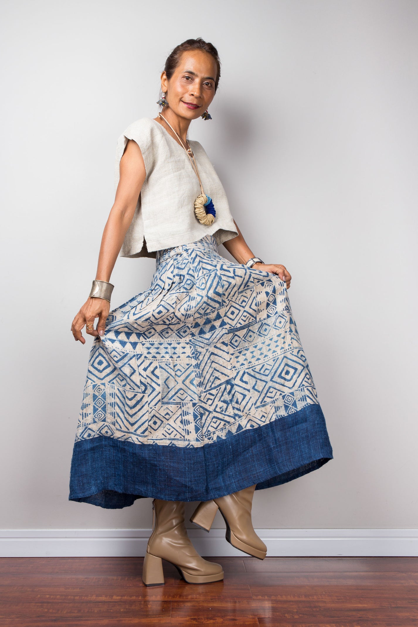 Sample_HempSkirt main image 1