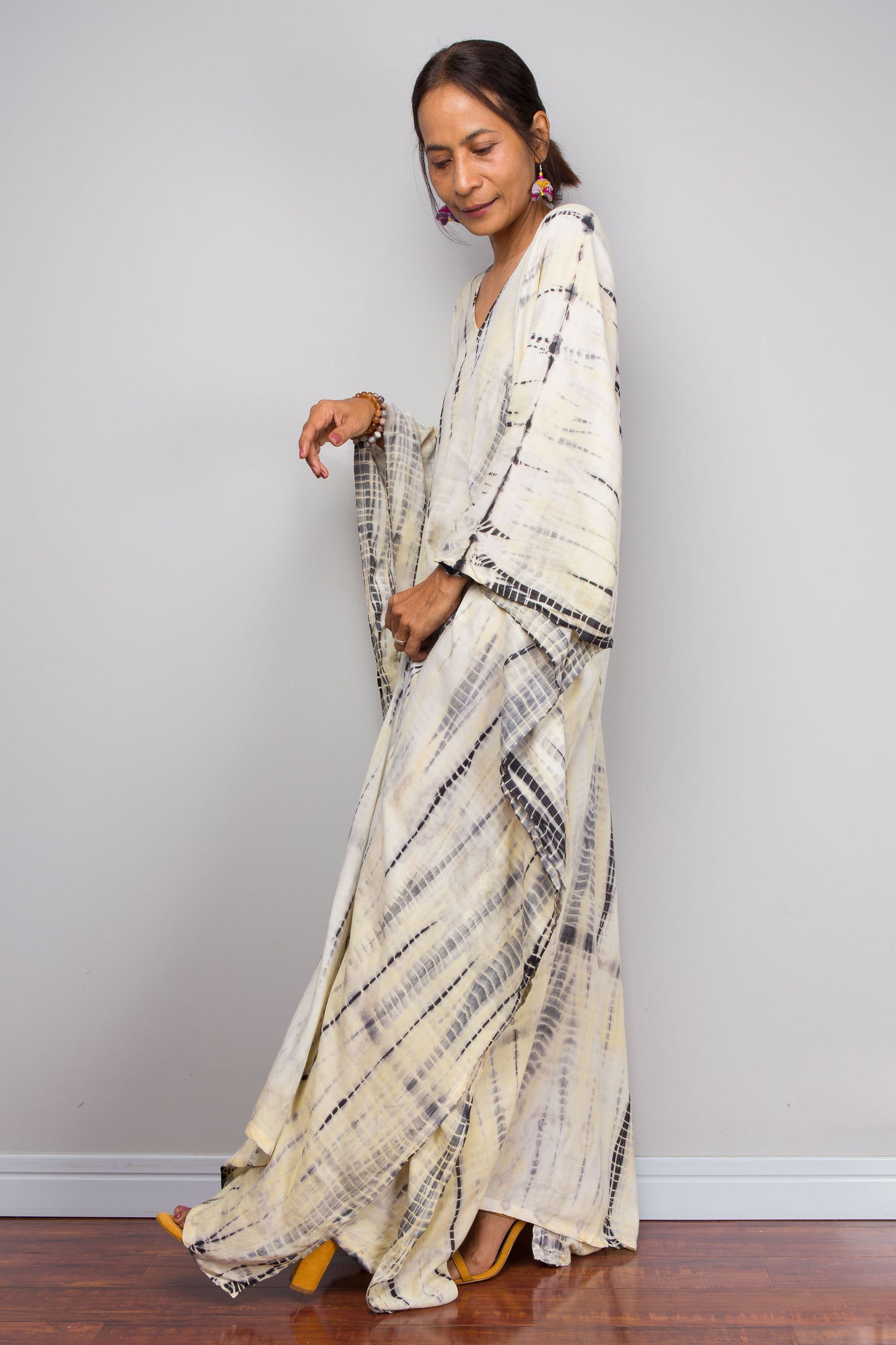 Tie dye beach kaftan
