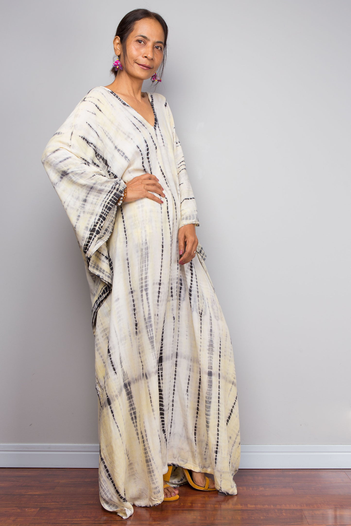Tie dye beach kaftan