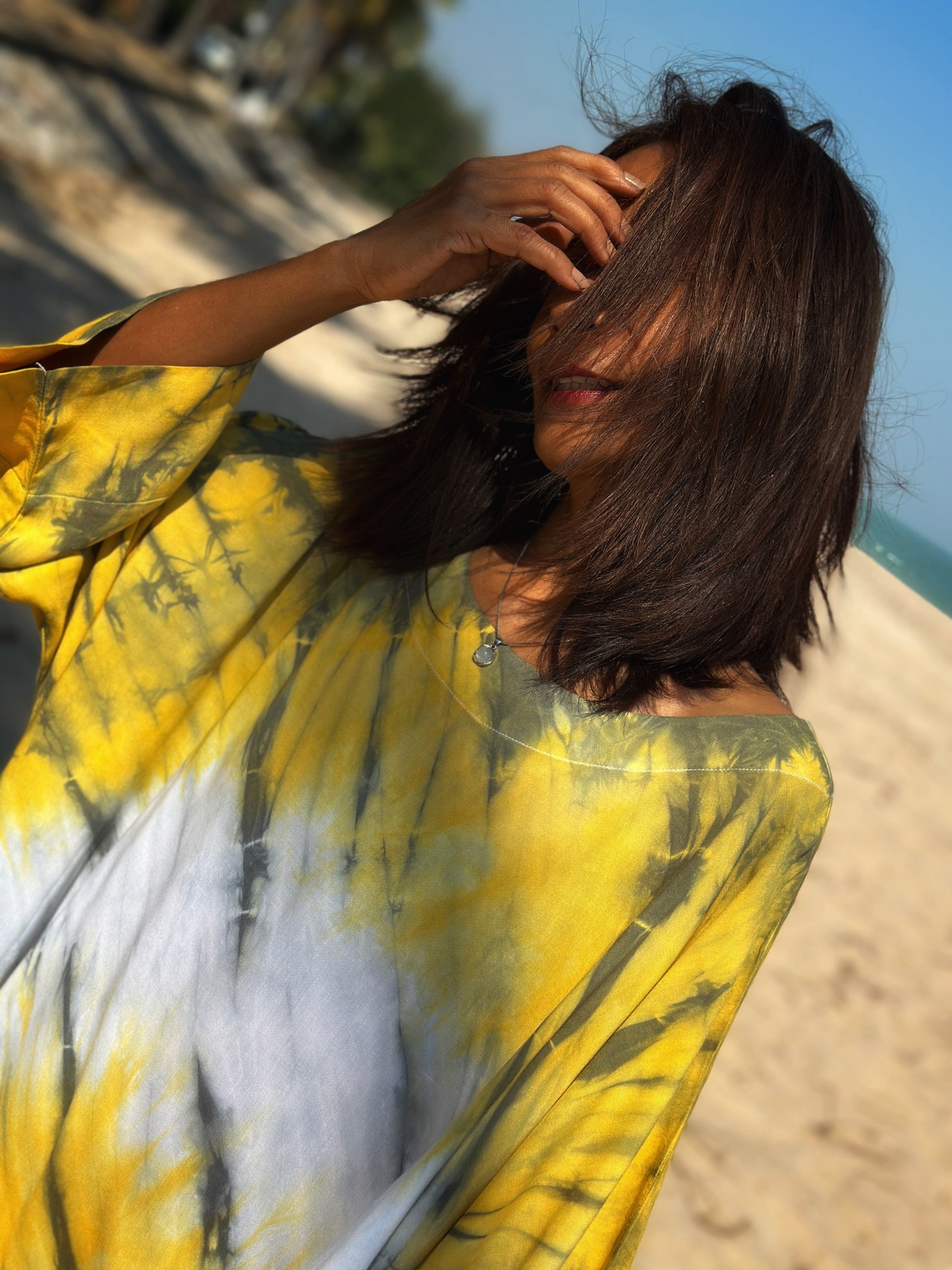 tie dye loose dress Loose tie dye dress with pockets. Tie dye maxi dress by Nuichan tie dye loose dress Loose tie dye dress with pockets. Tie dye maxi dress by Nuichan