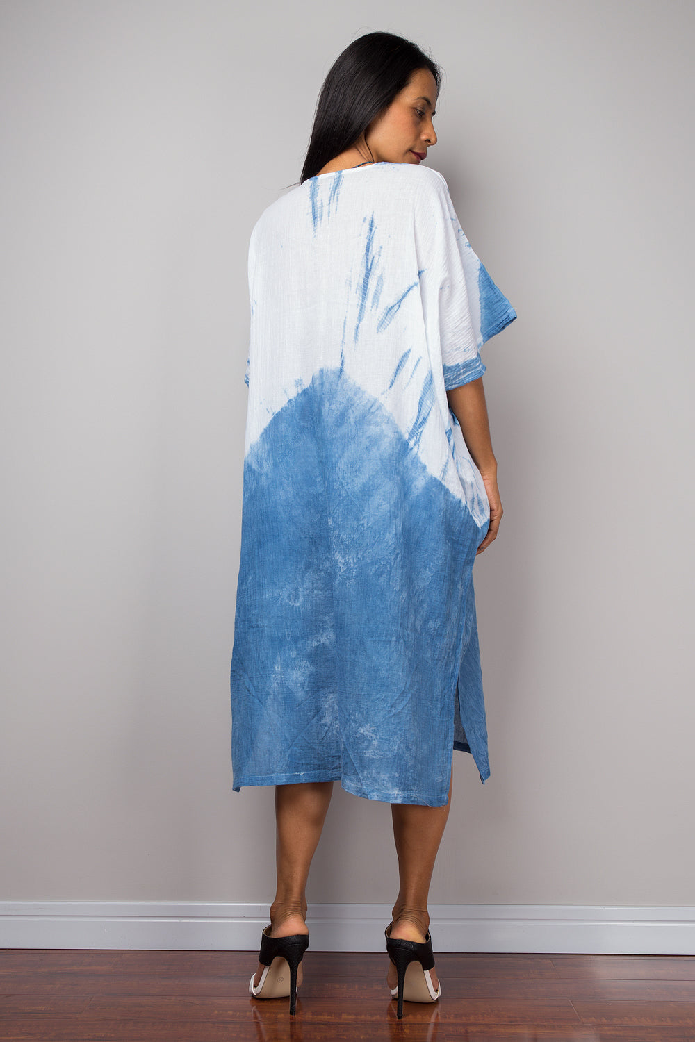 Tie dye midi kaftan