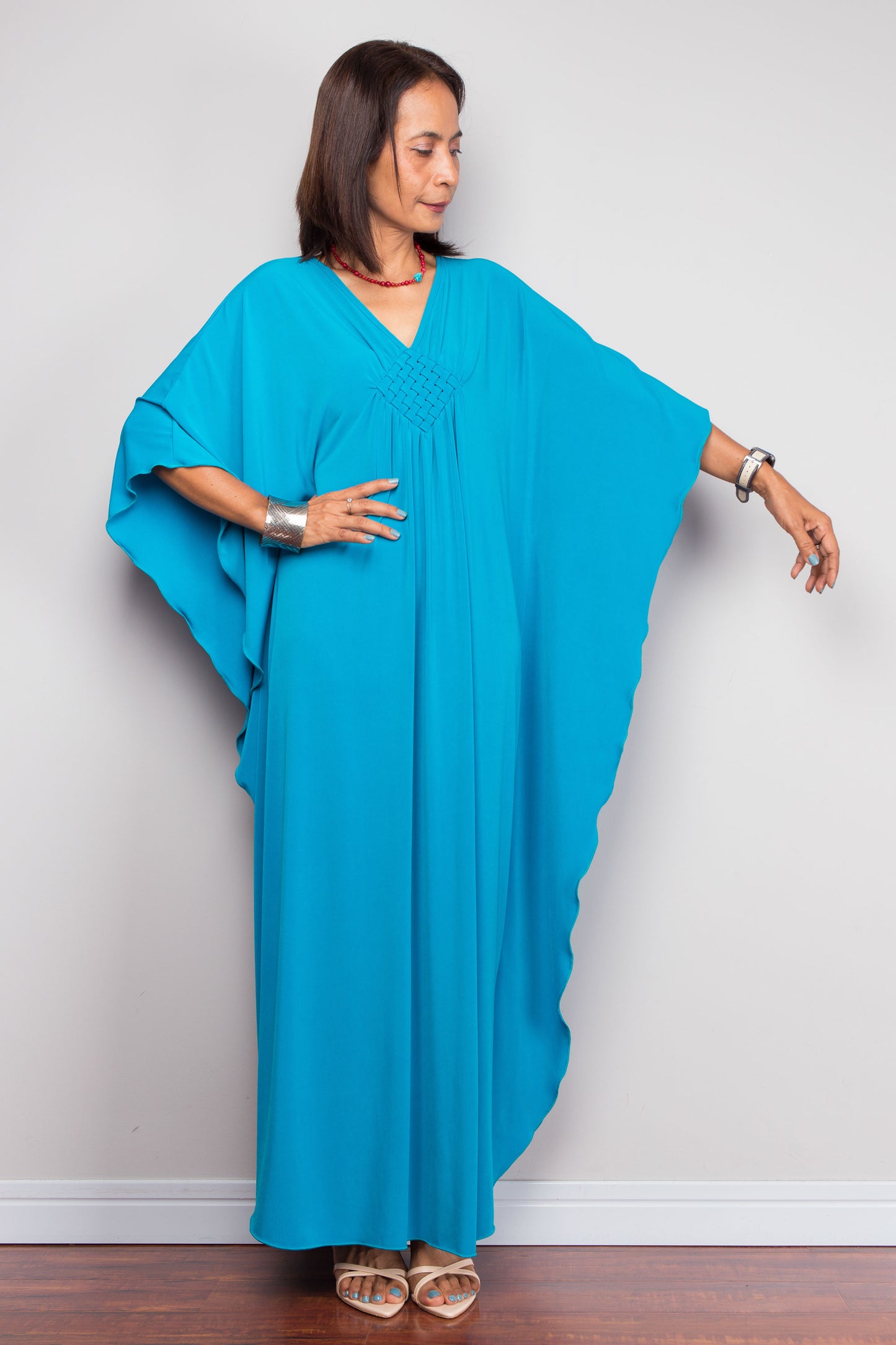Blauer Kaftan für Kleine