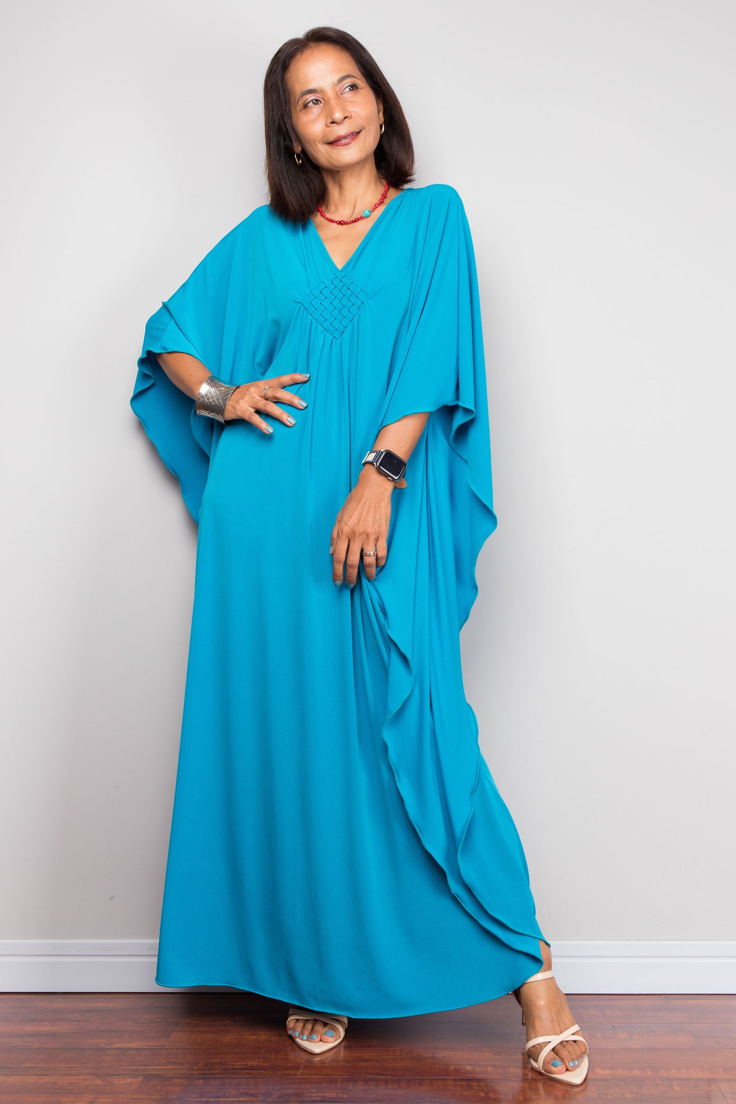 Blauer Kaftan für Kleine