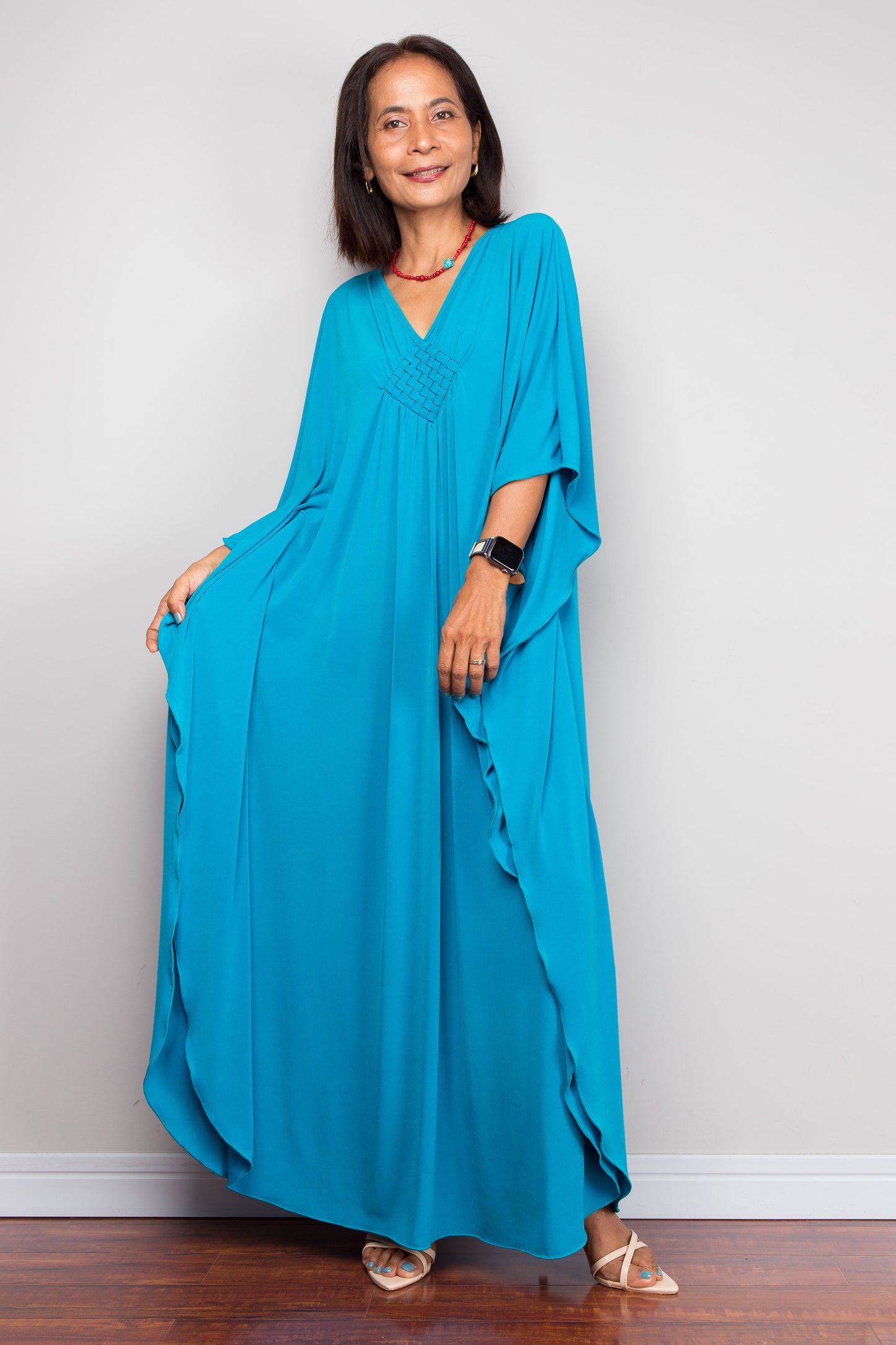 Blauer Kaftan für Kleine