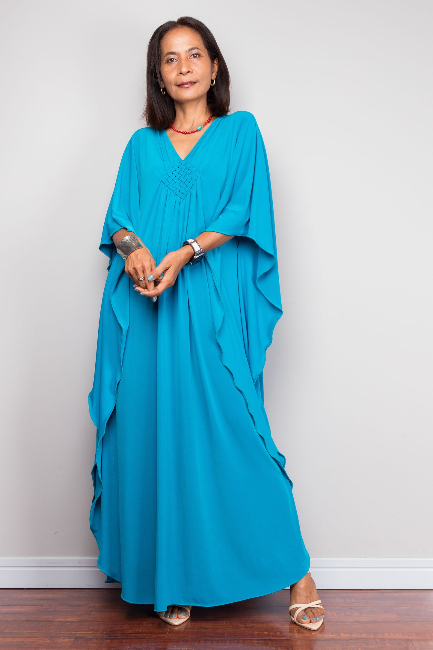 Blauer Kaftan für Kleine
