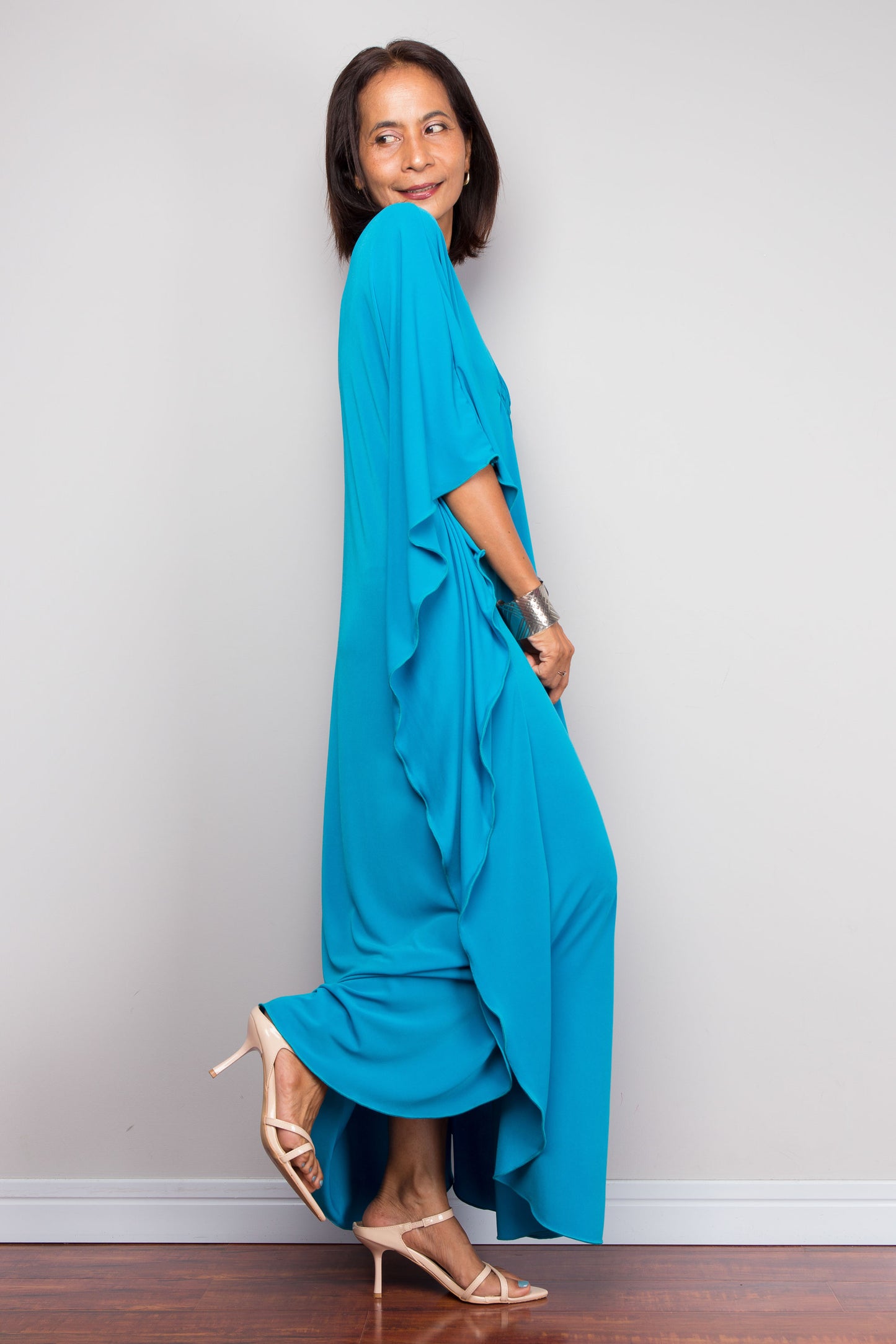 Blauer Kaftan für Kleine