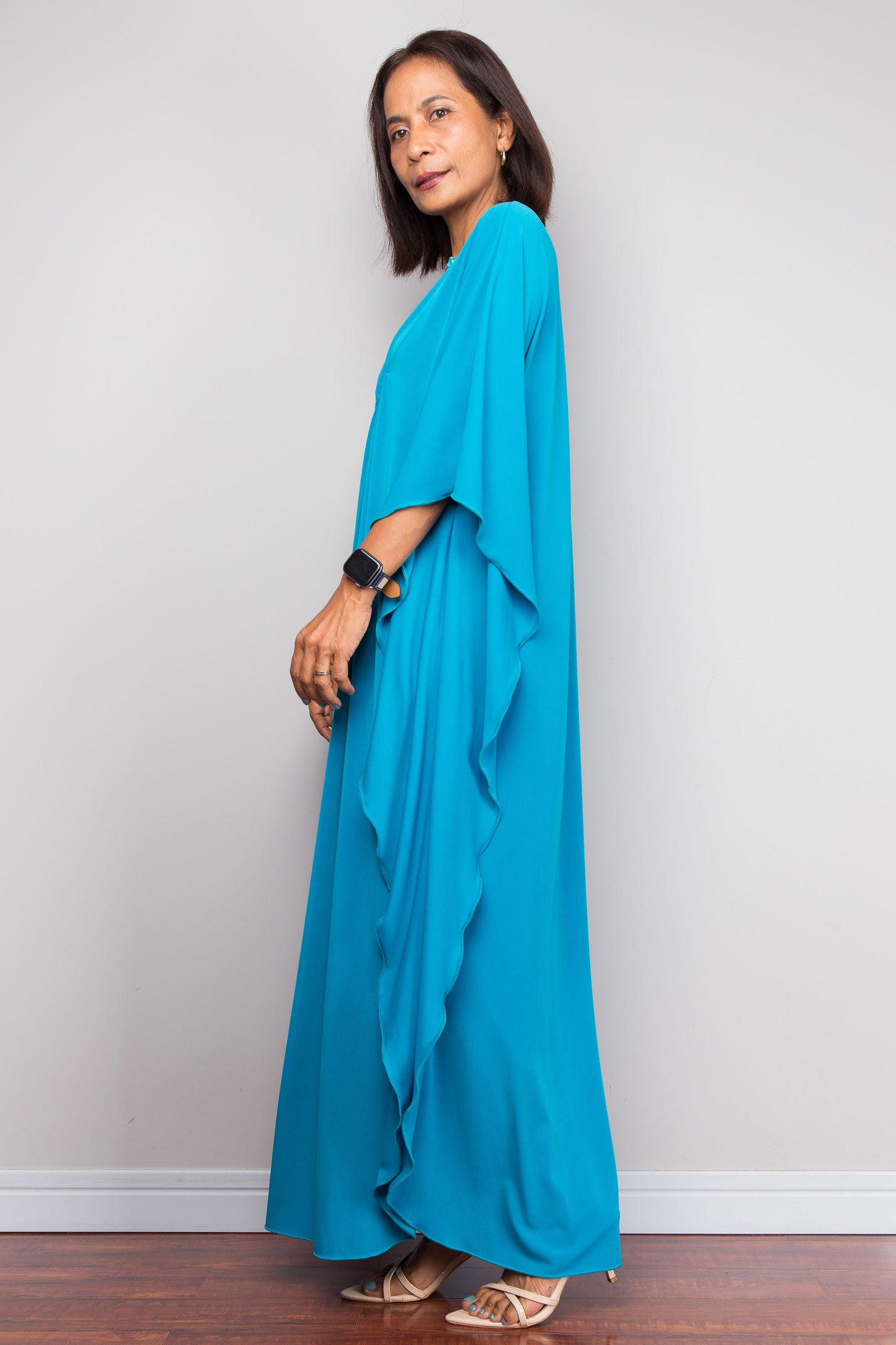 Blauer Kaftan für Kleine