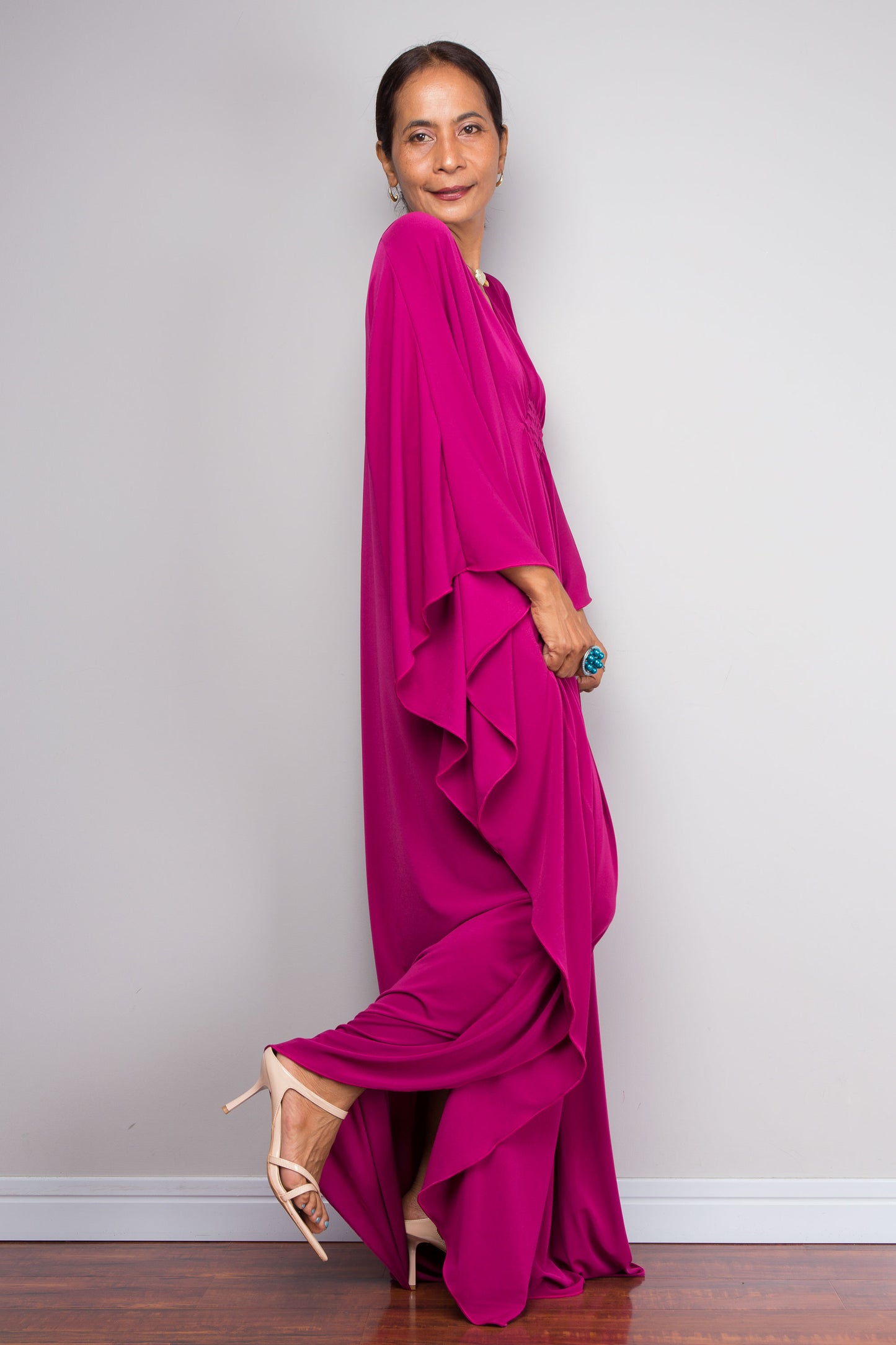 Vivid Pink Kaftan