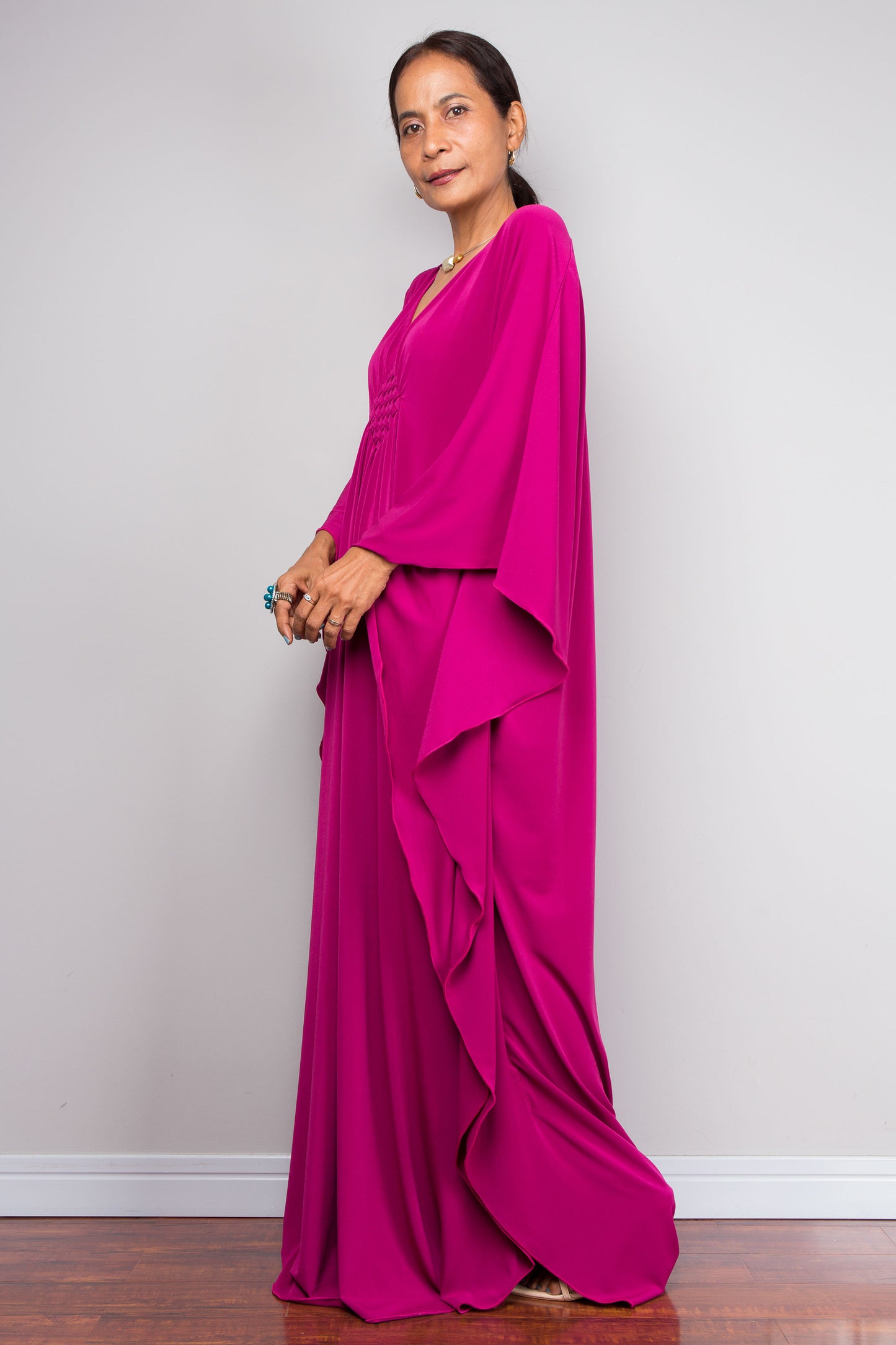 Vivid Pink Kaftan