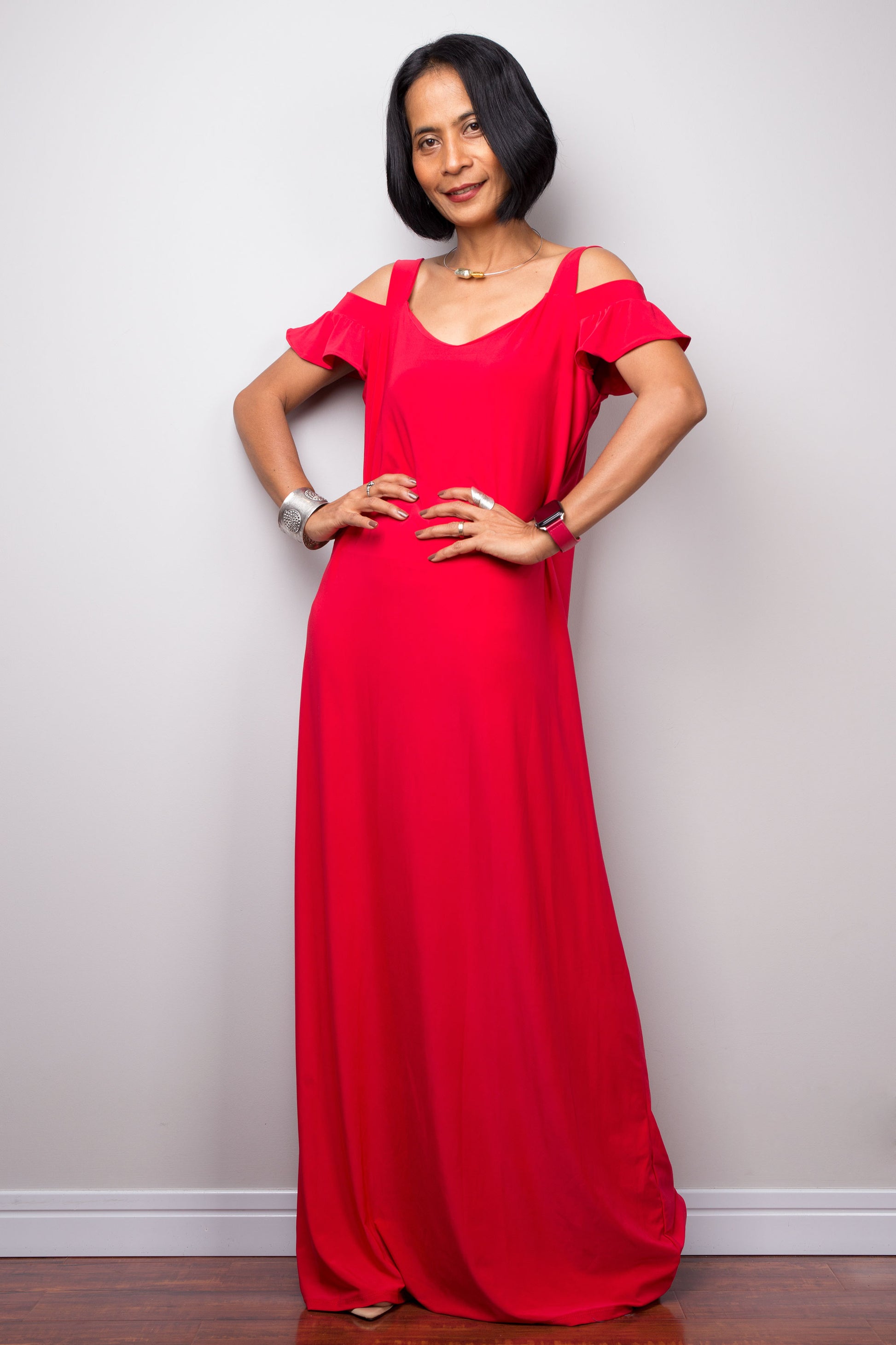 cold shoulder dress designer Terani Couture 252M5347 Stretch Twill Cold Shoulder Dress