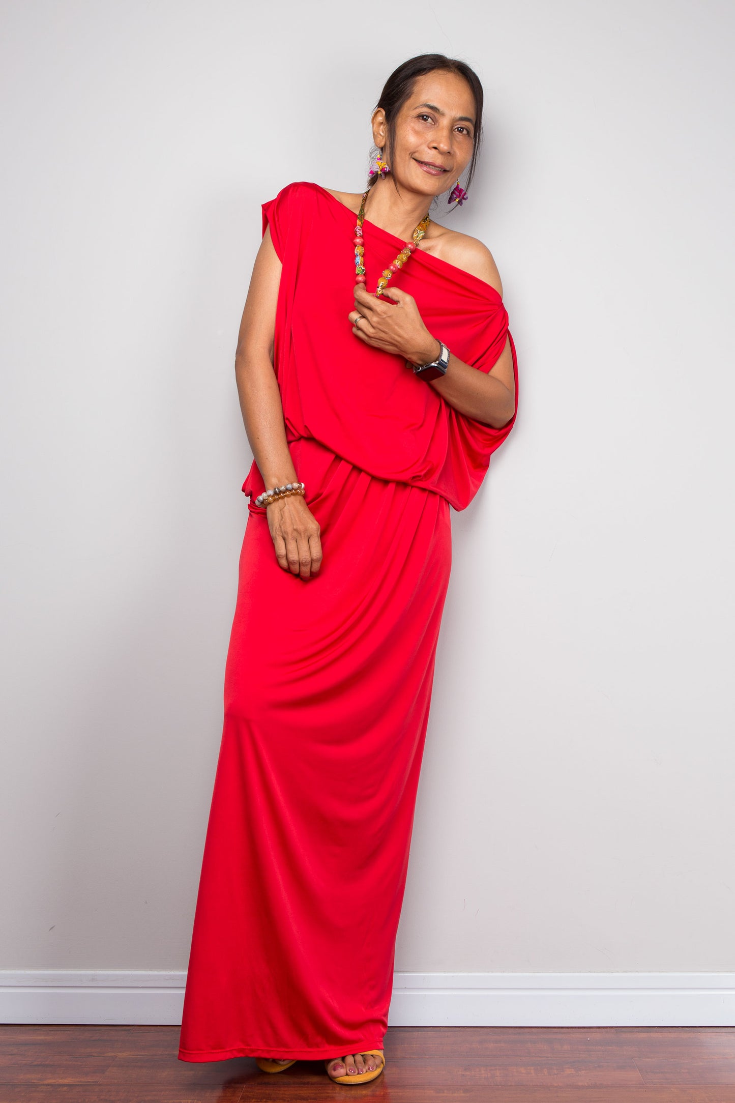 Rotes Abendkleid