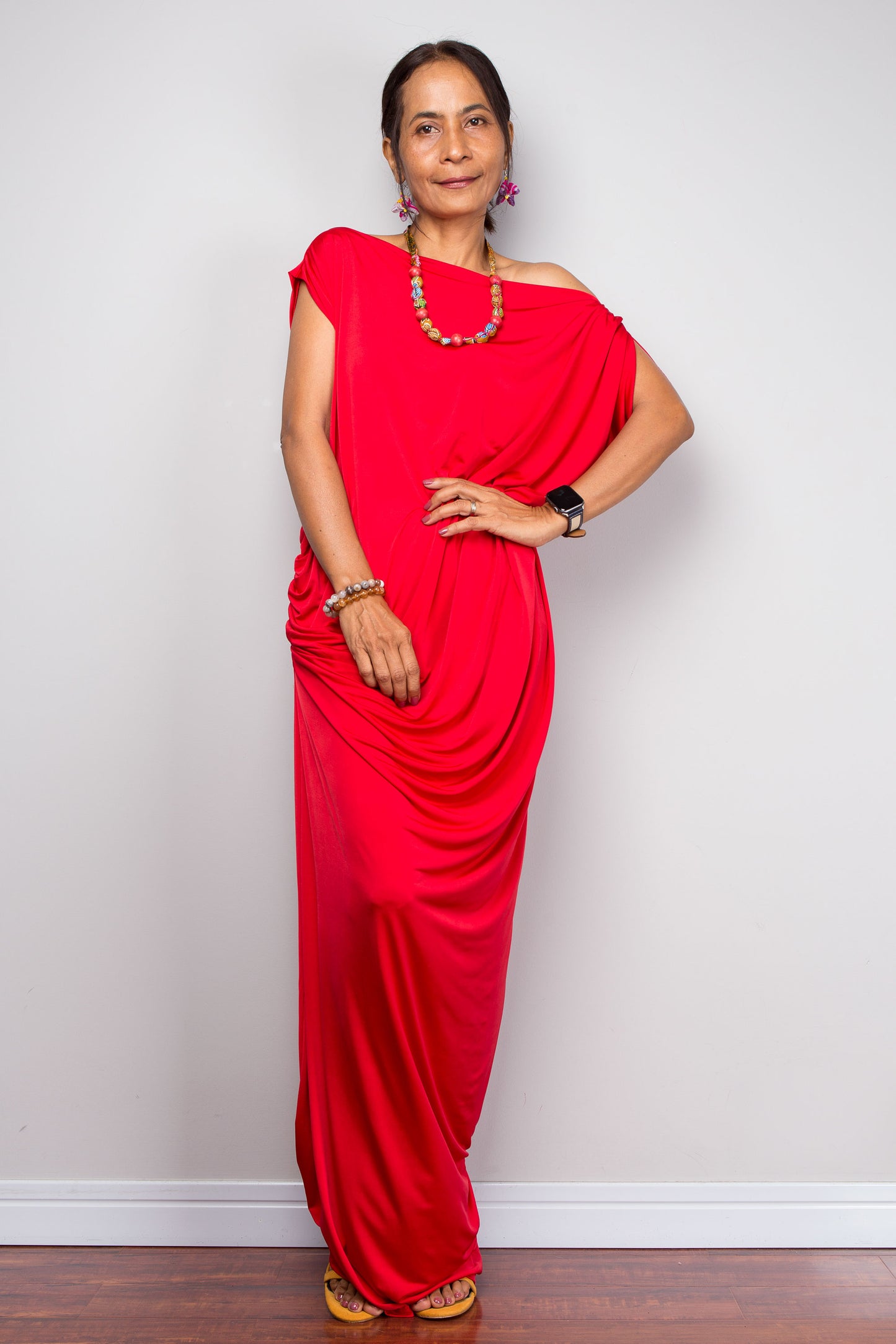 Rotes Abendkleid