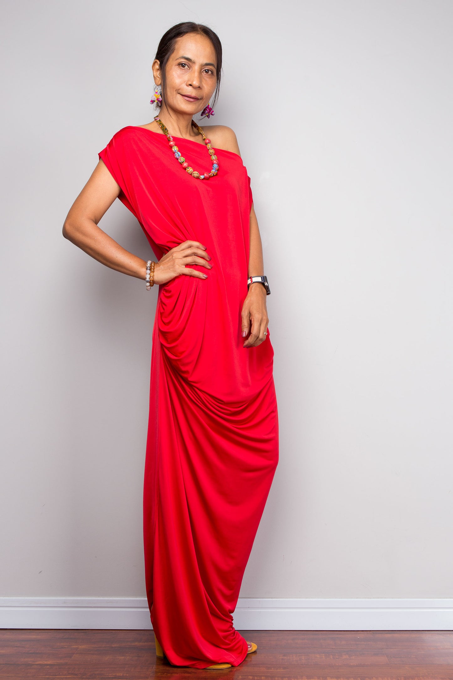 Rotes Abendkleid