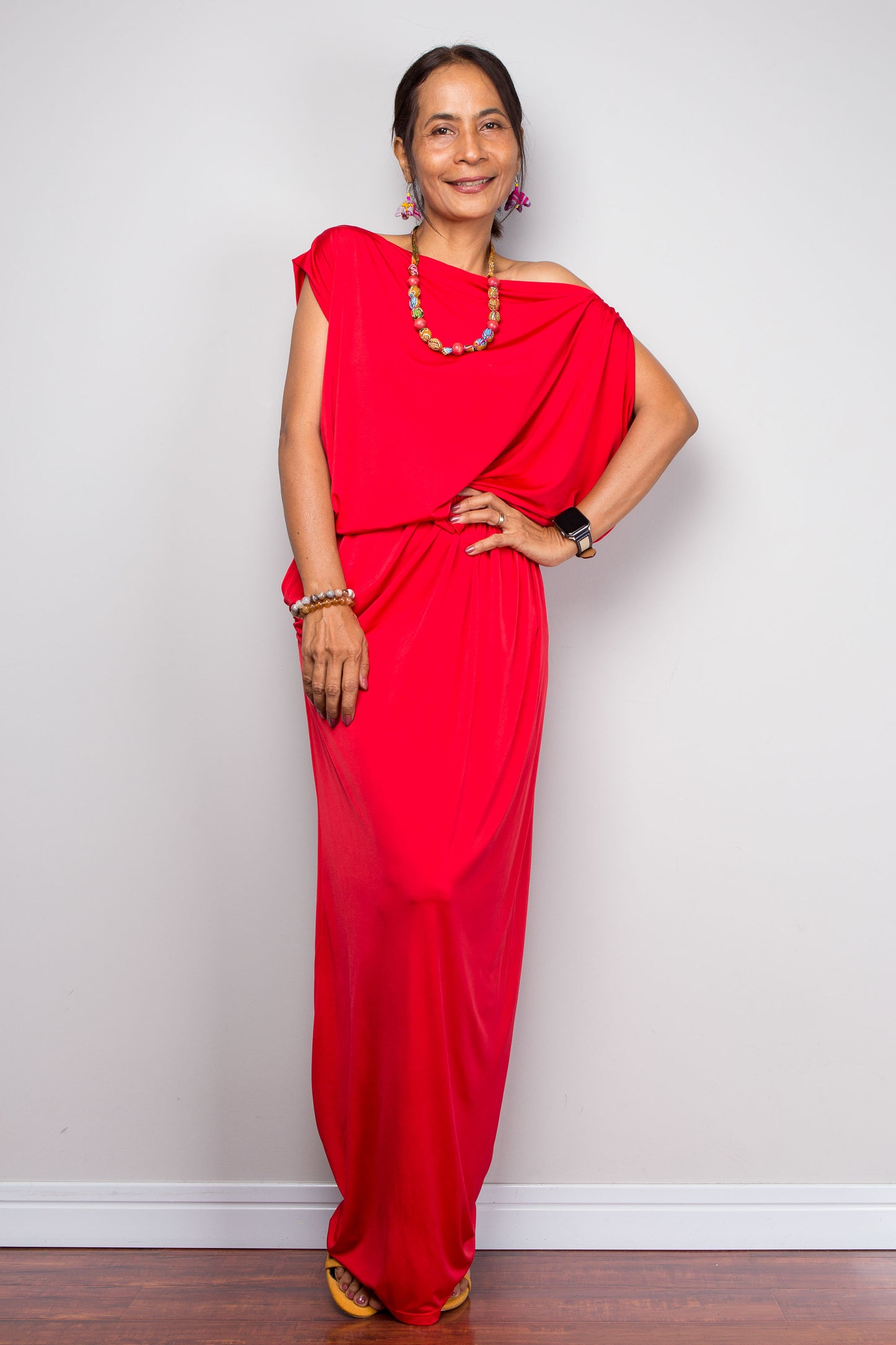 Rotes Abendkleid