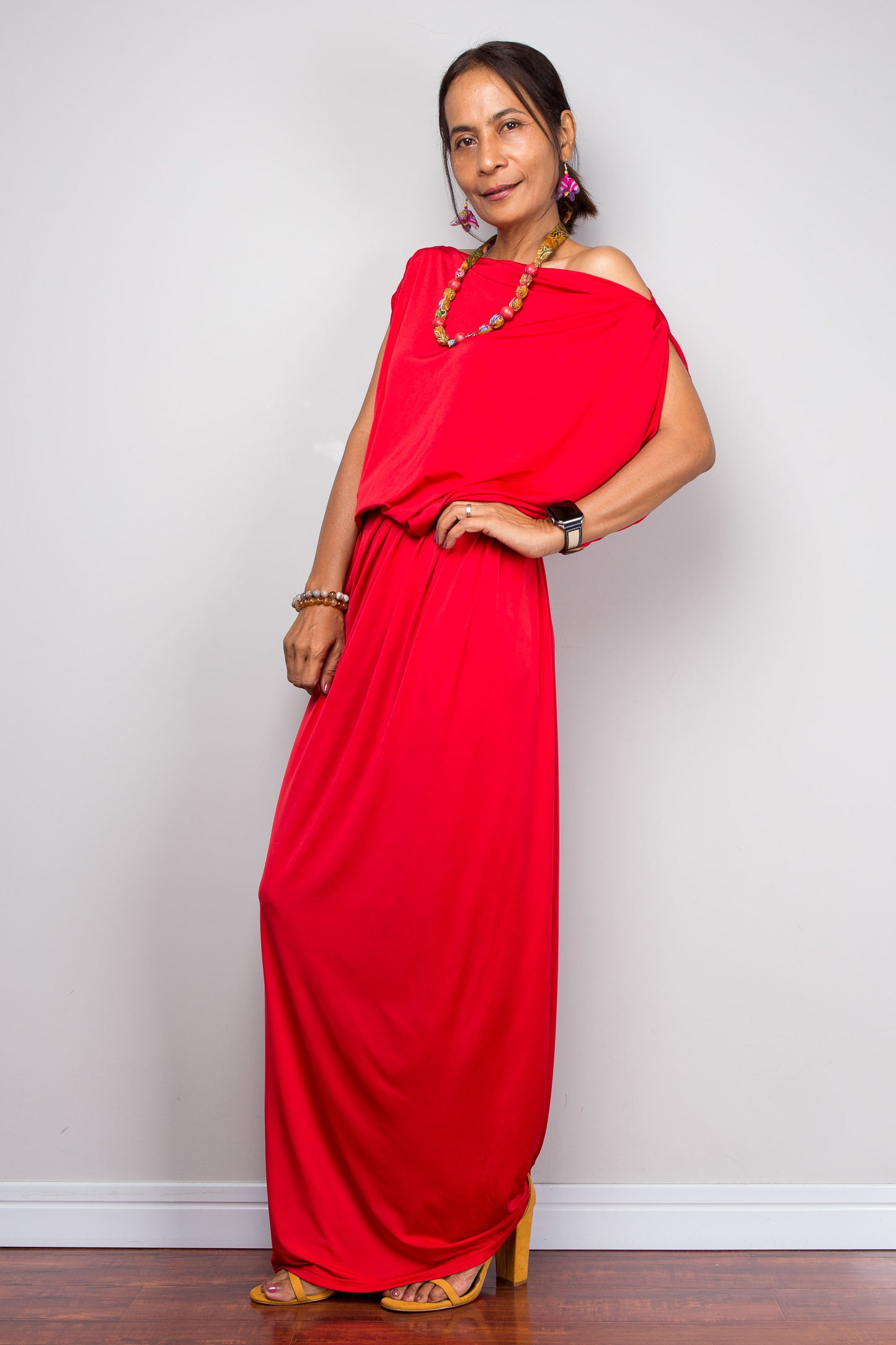 Rotes Abendkleid