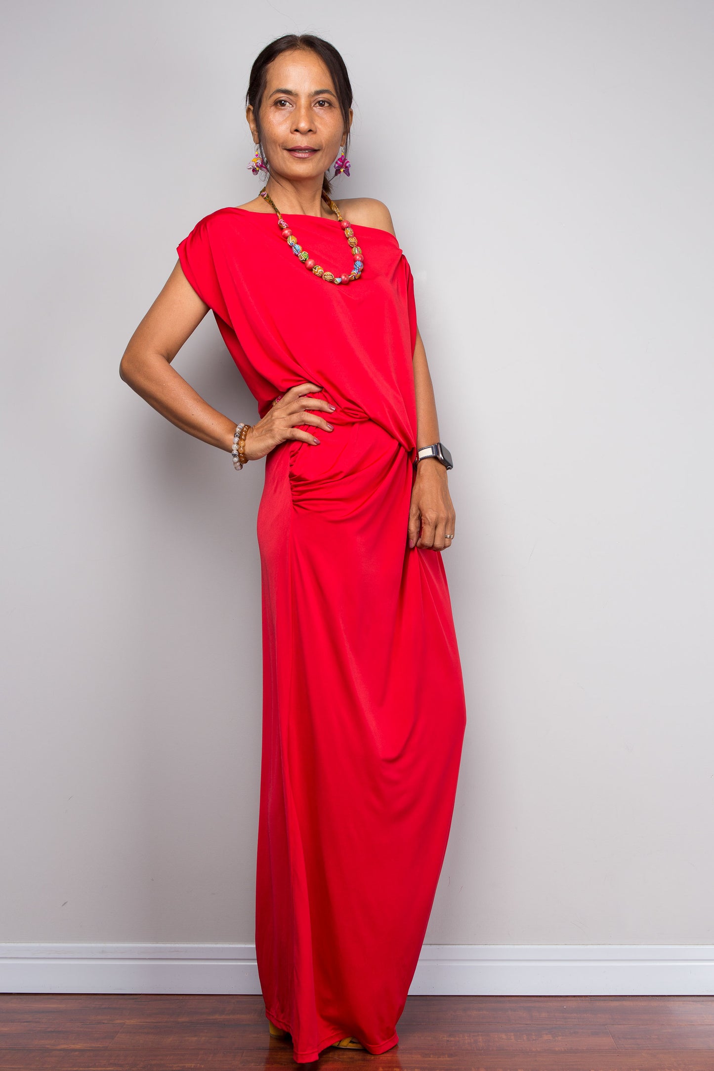 Rotes Abendkleid
