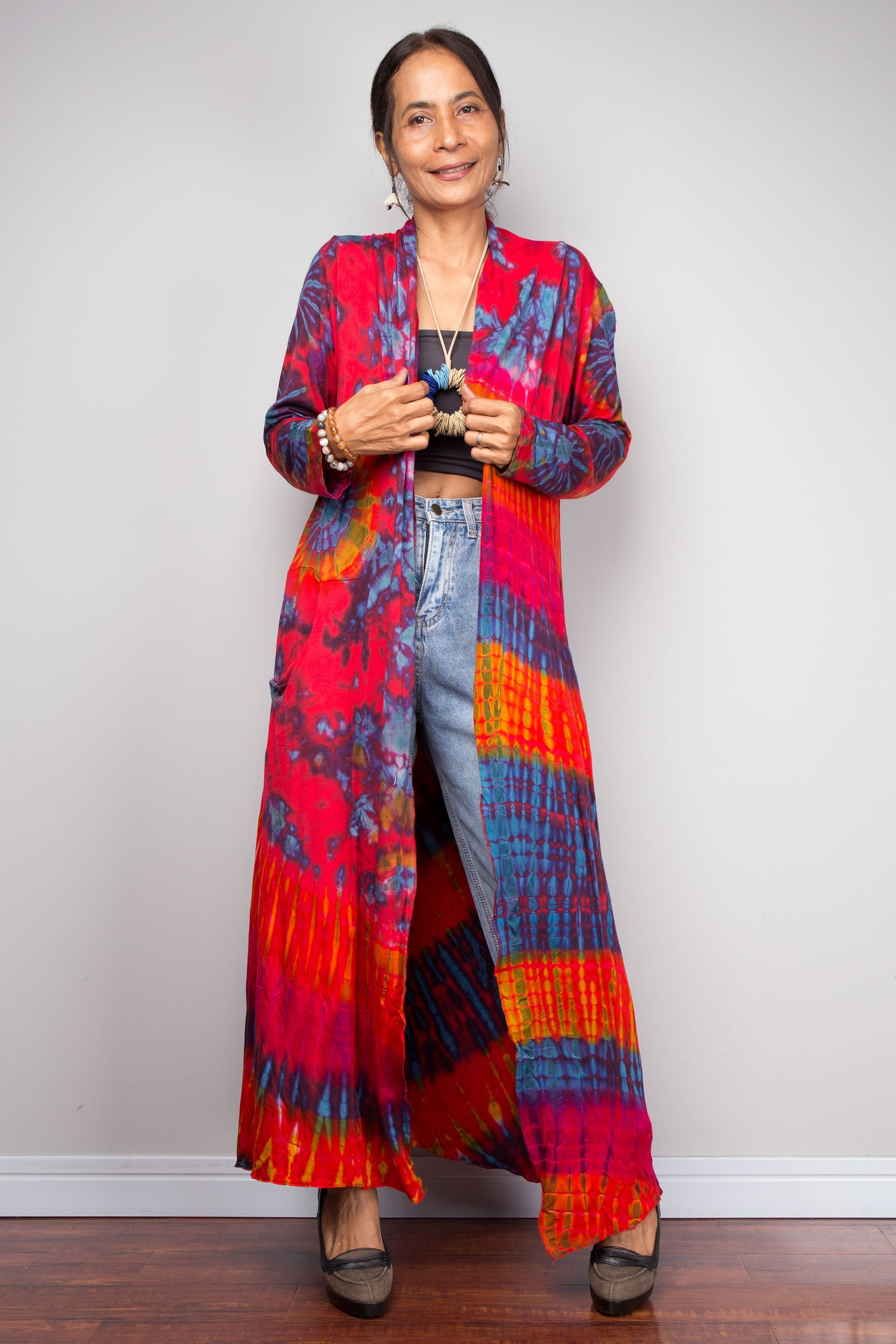 Tie Dye Cardigan