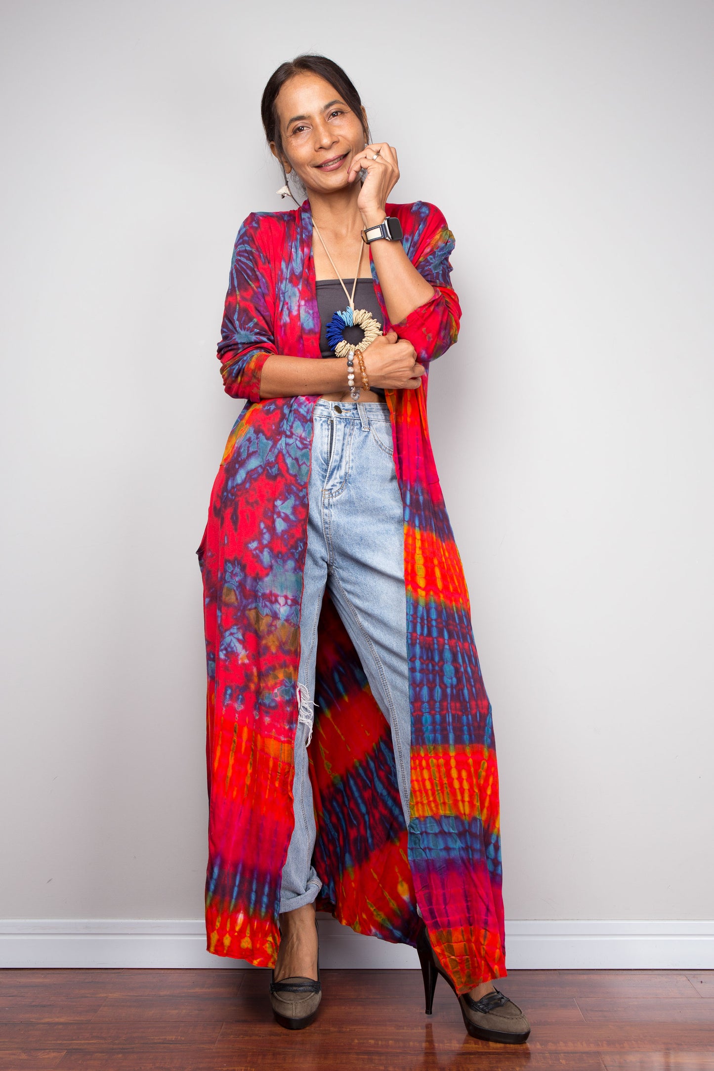 Tie Dye Cardigan