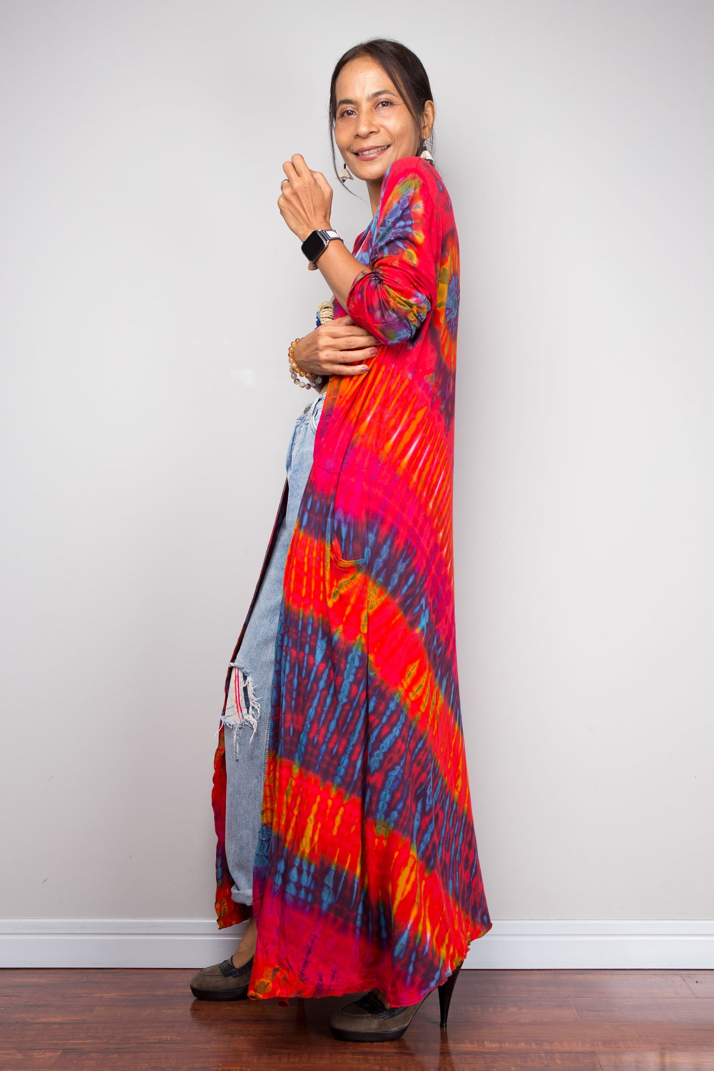 Tie Dye Cardigan