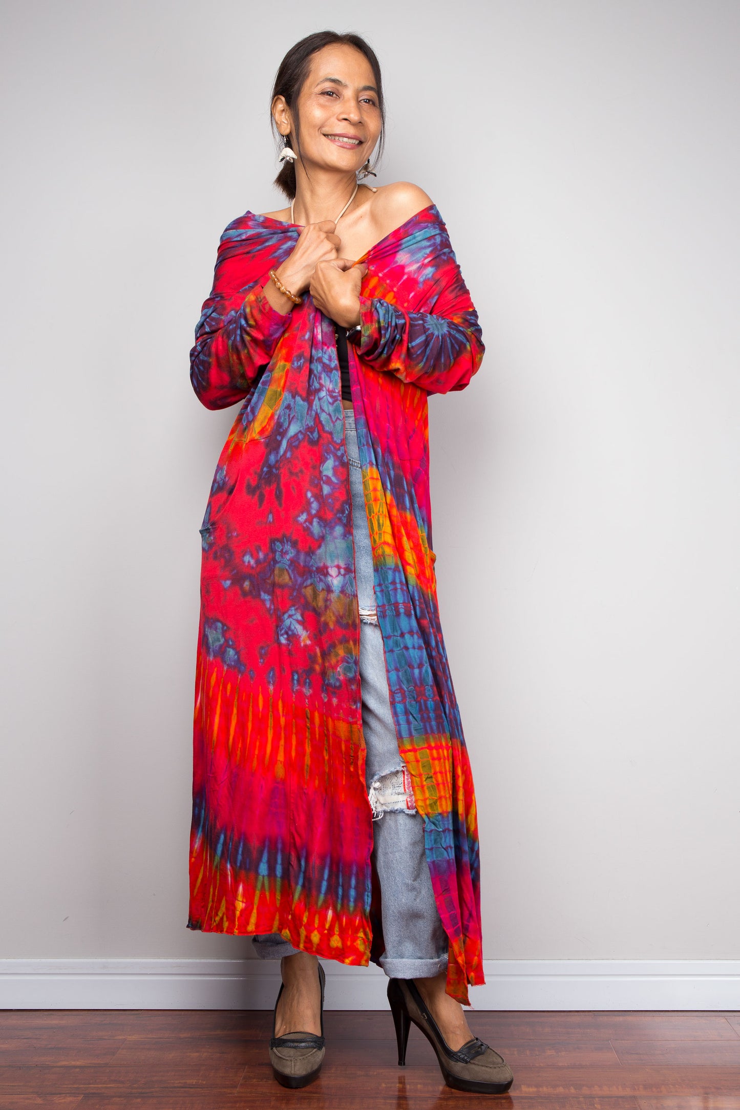 Tie Dye Cardigan