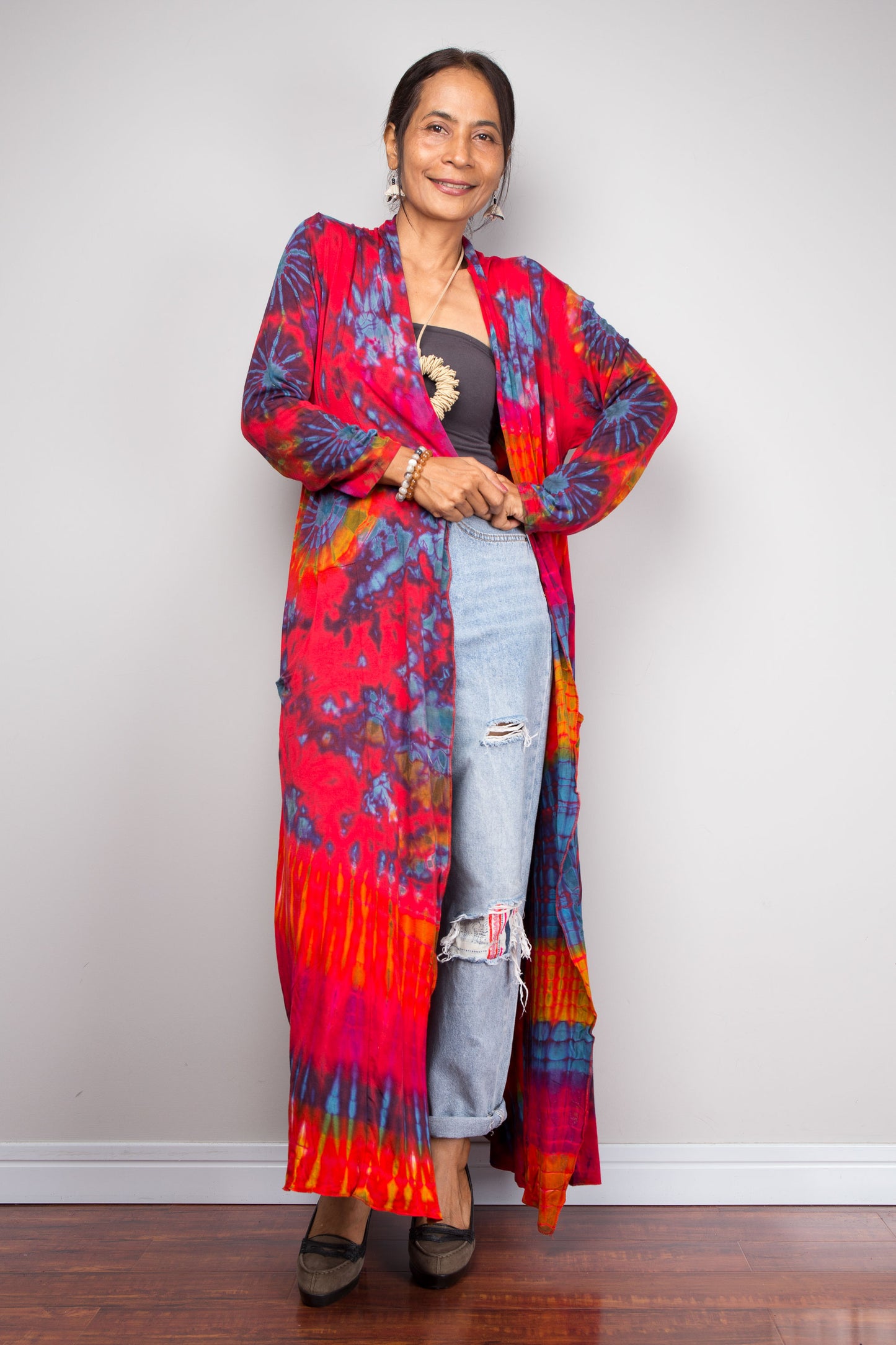 Tie Dye Cardigan