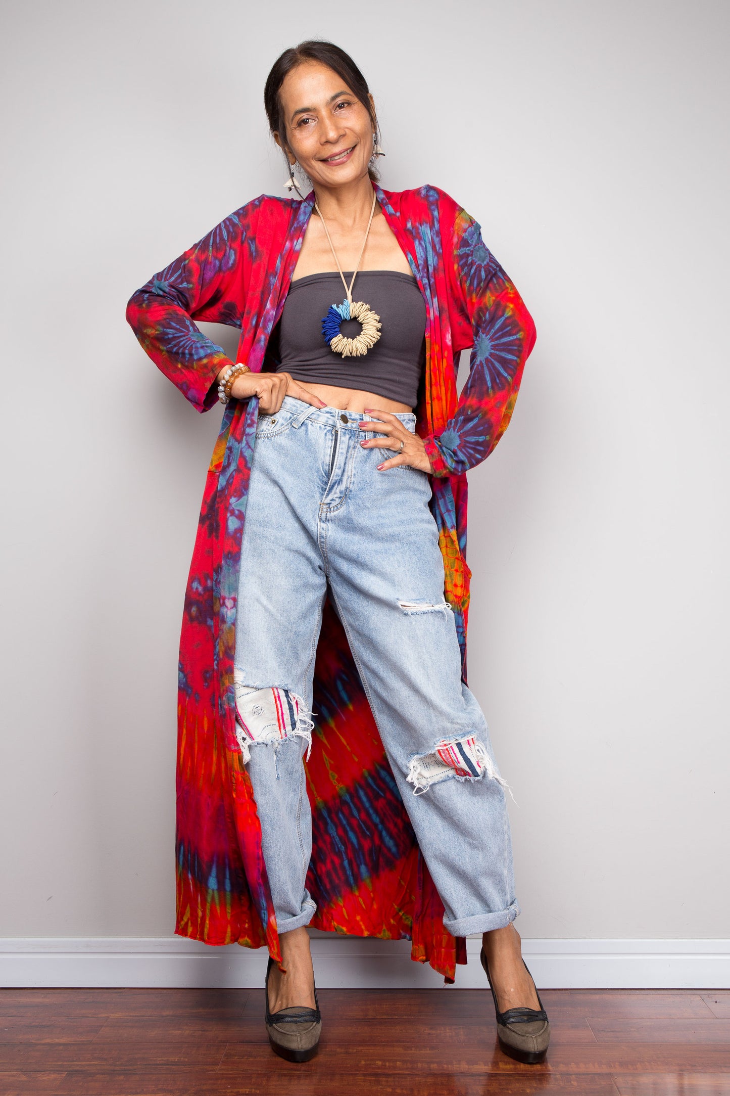 Tie Dye Cardigan