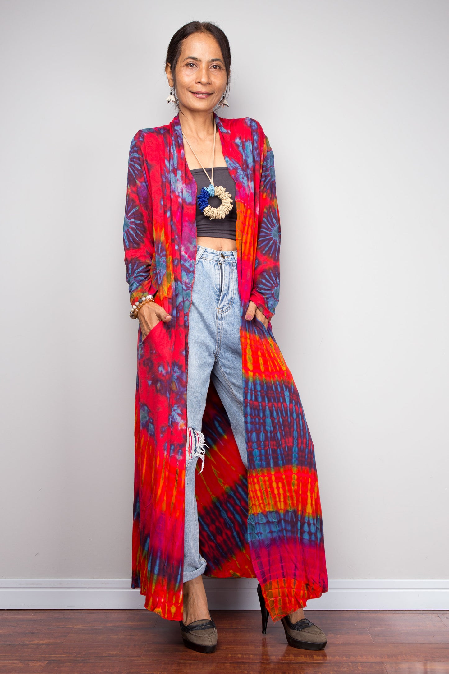 Tie Dye Cardigan