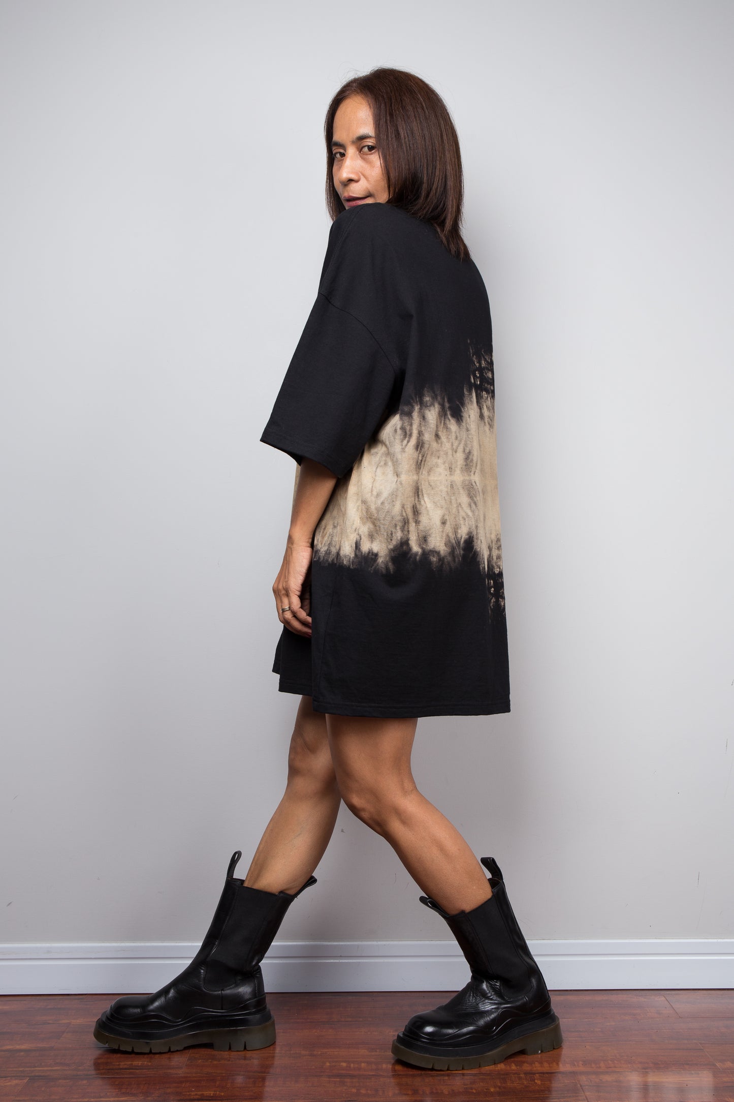 Black Reverse Tie Dye T-Shirt