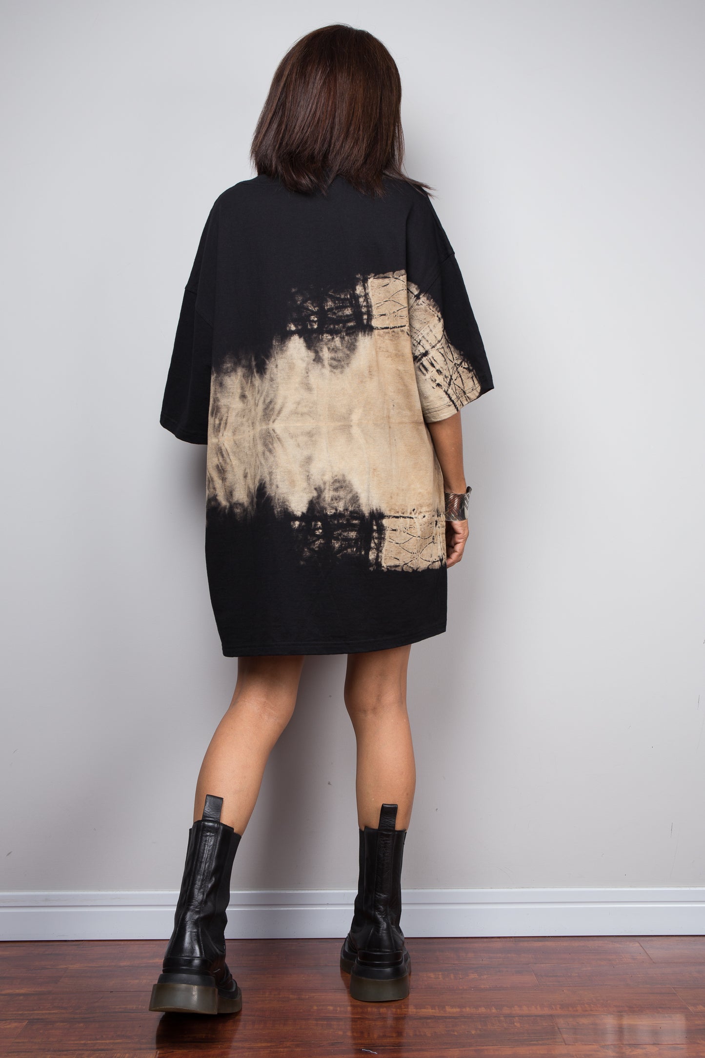 Black Reverse Tie Dye T-Shirt