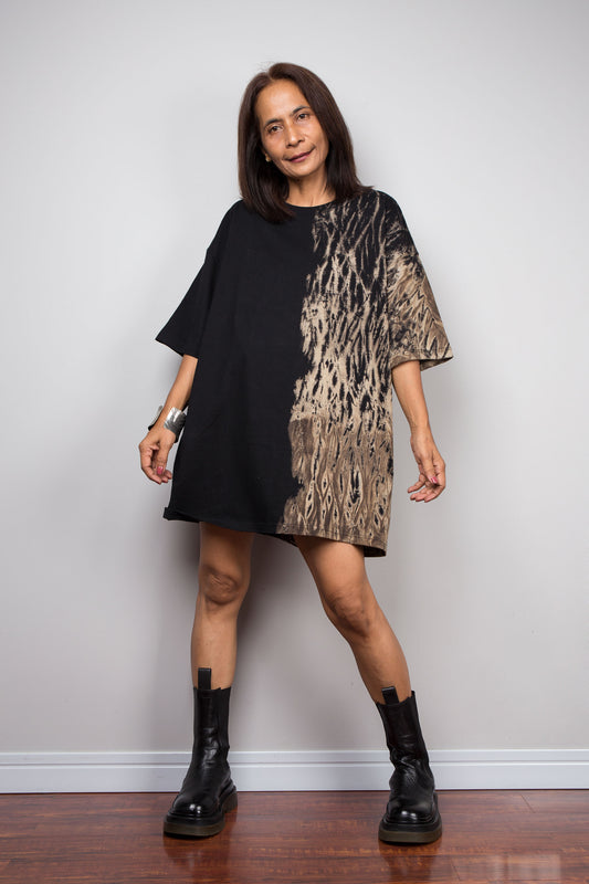 Oversized Reverse Tie Dye T-Shirt