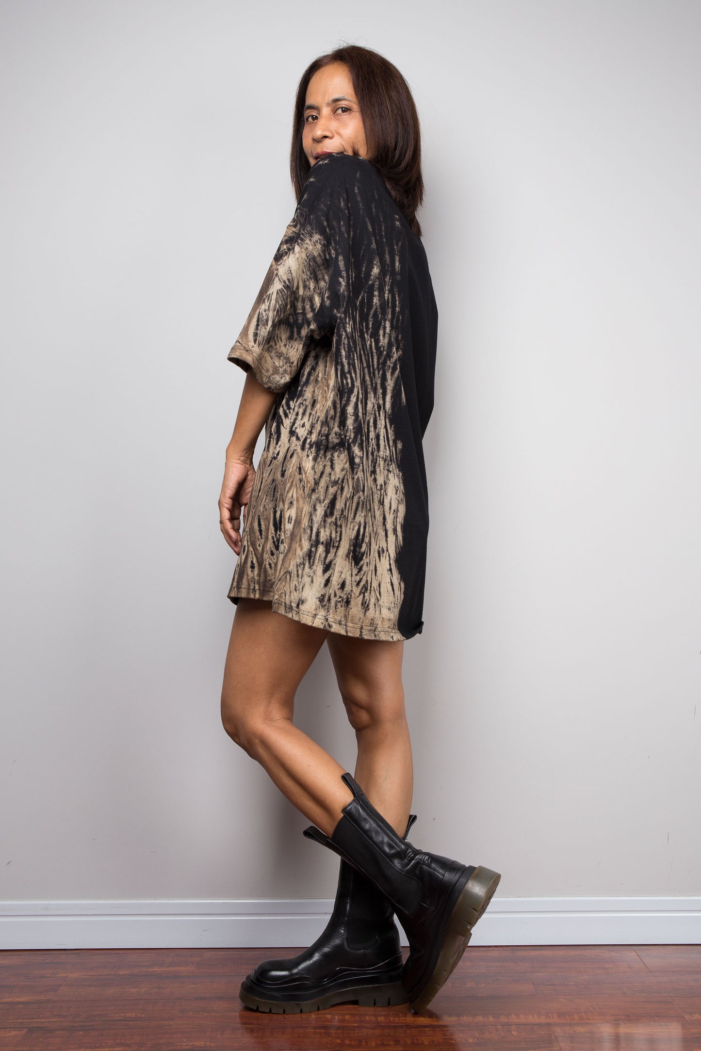 Oversized Reverse Tie Dye T-Shirt
