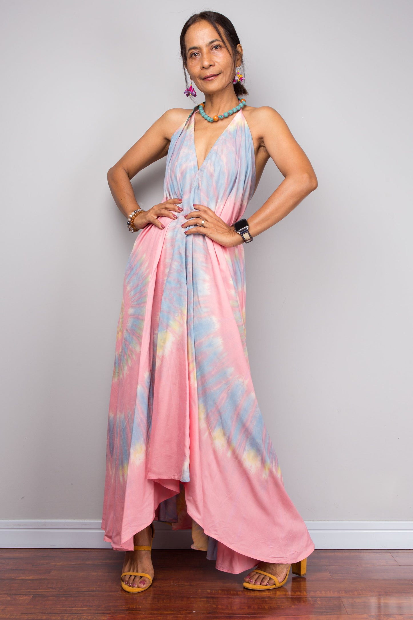 Batik-Trägerkleid