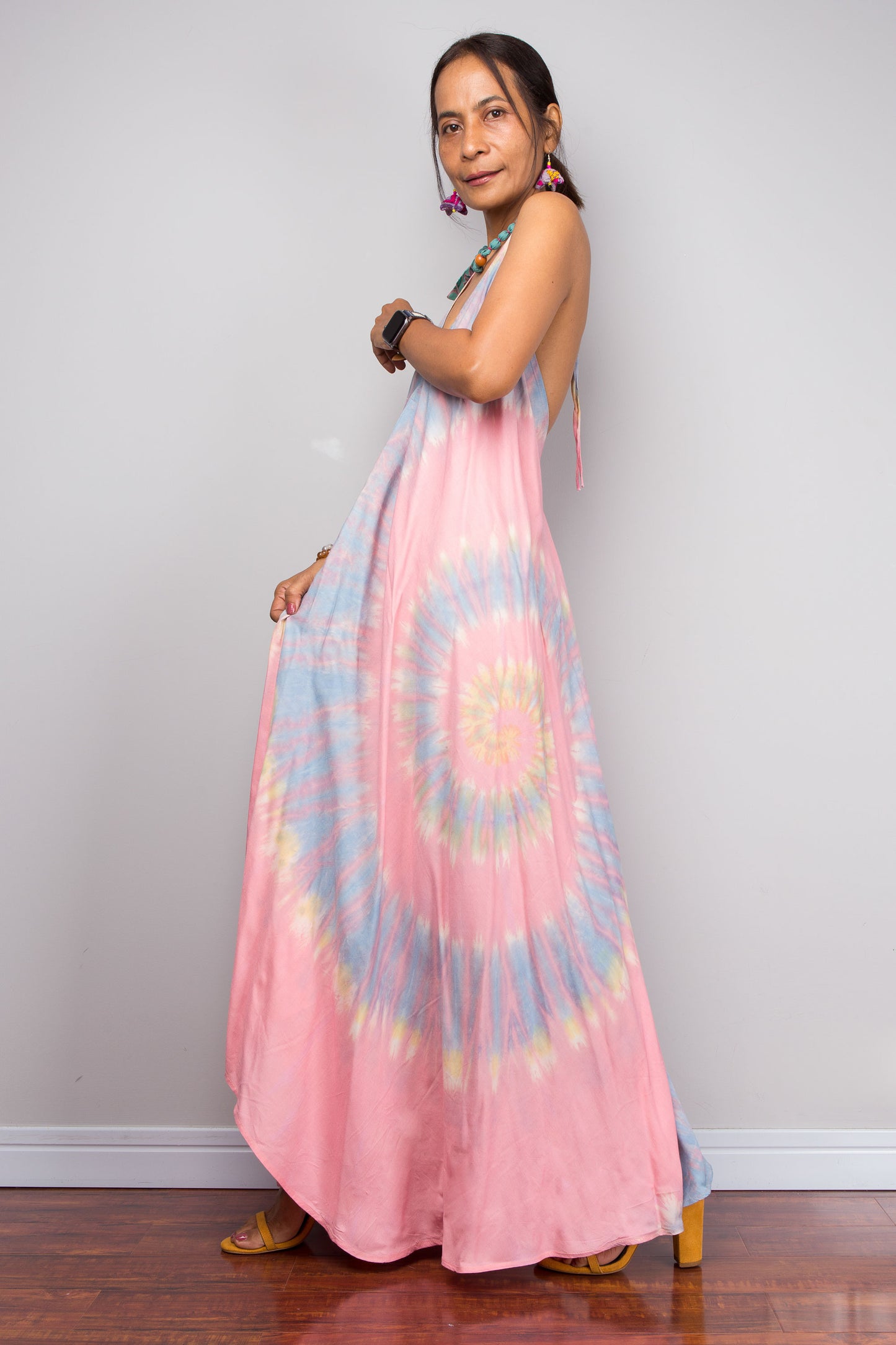 Batik-Trägerkleid