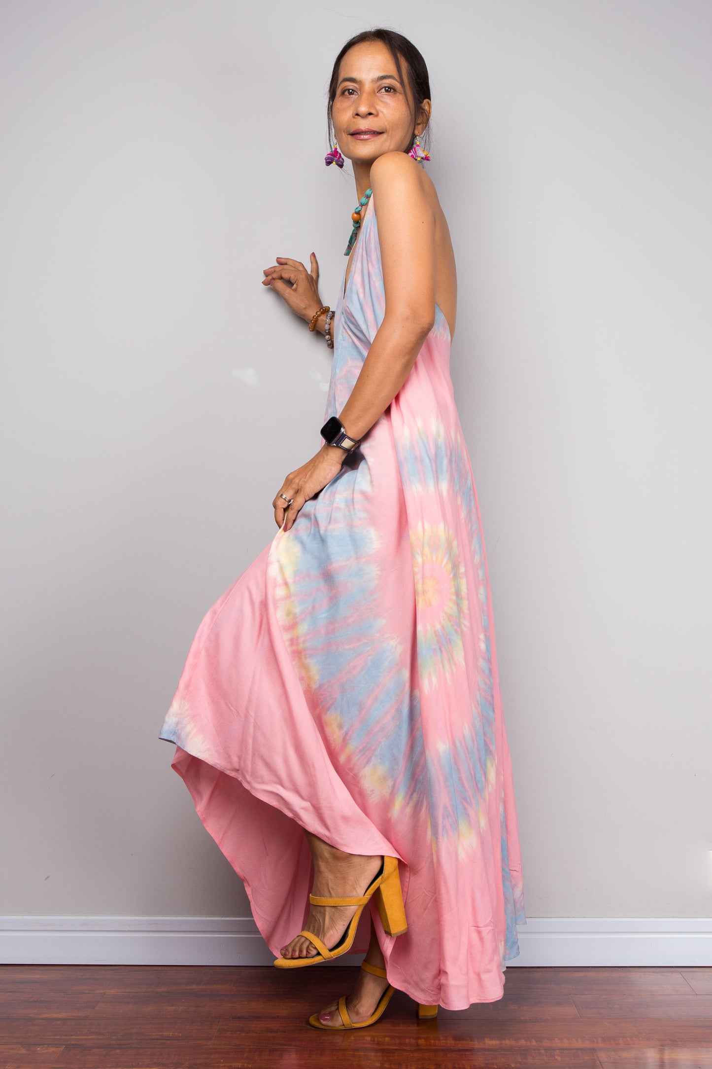 Batik-Trägerkleid