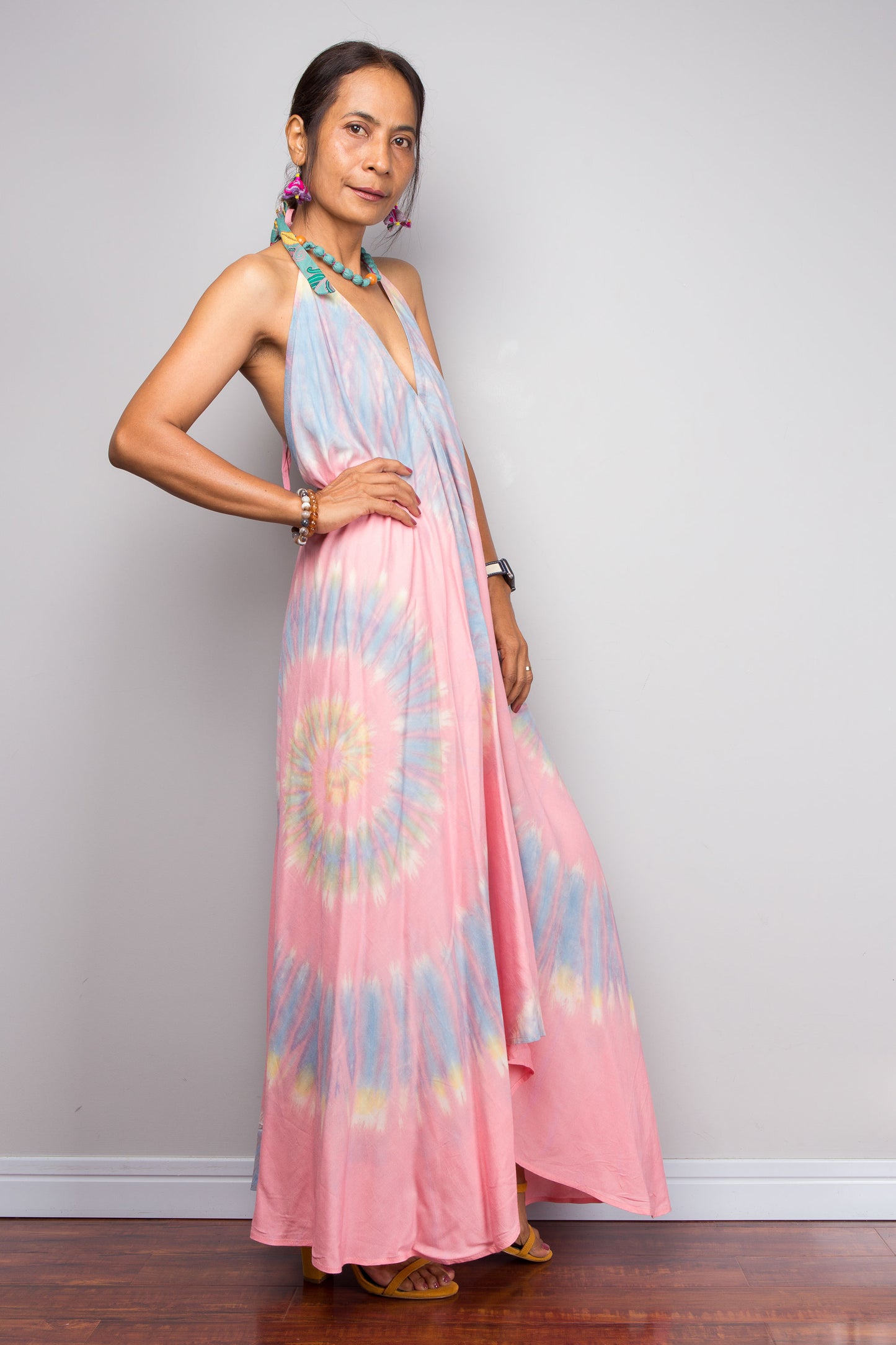 Batik-Trägerkleid