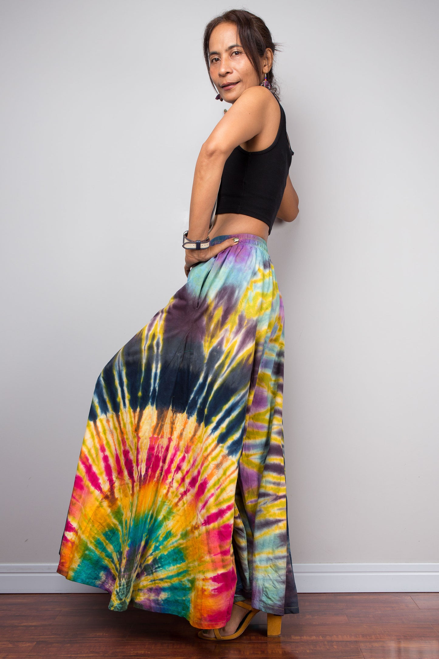 Aurora Tie Dye Wide Leg Palazzo Pants
